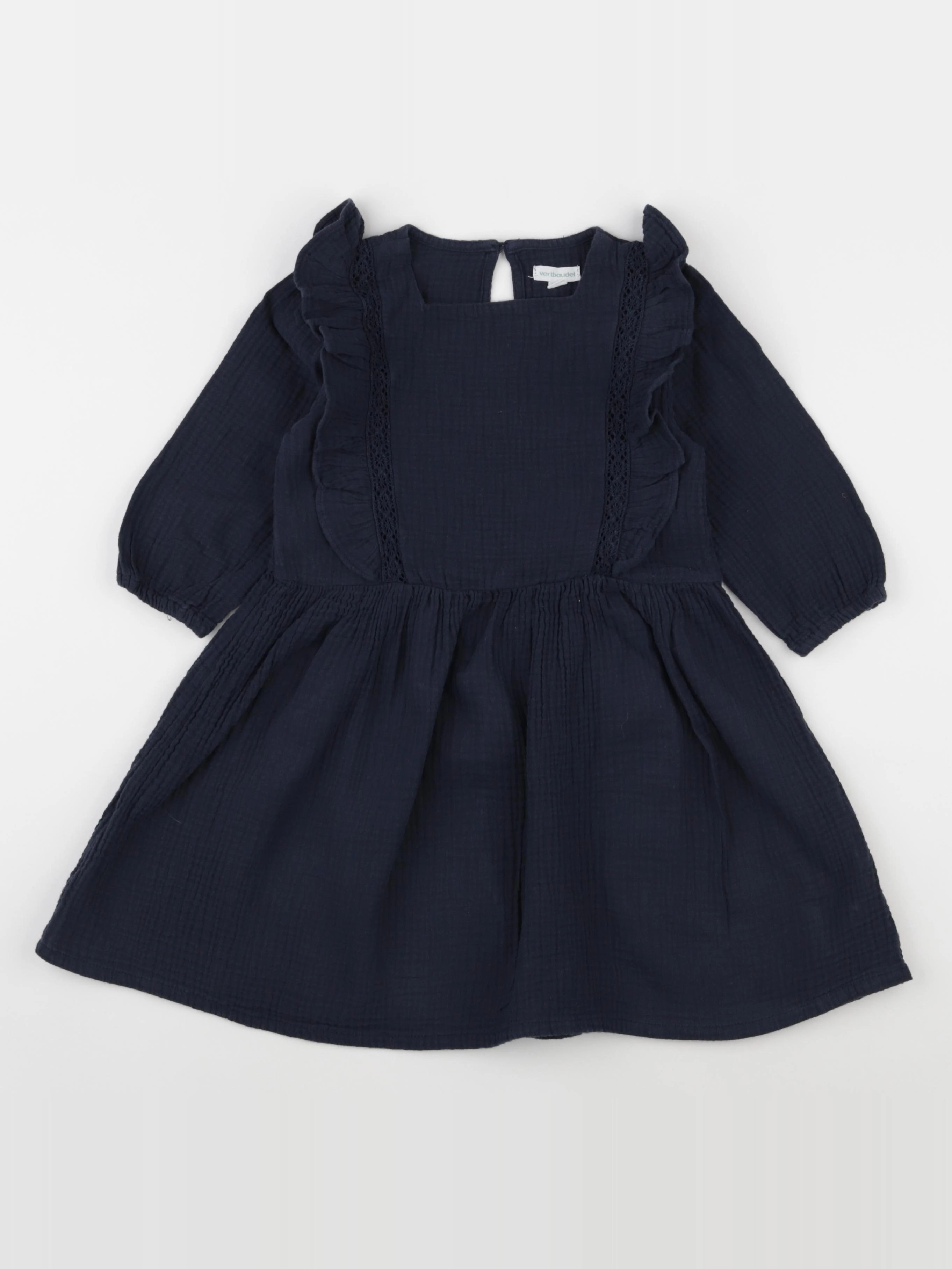 Vertbaudet - robe bleu - 6 ans