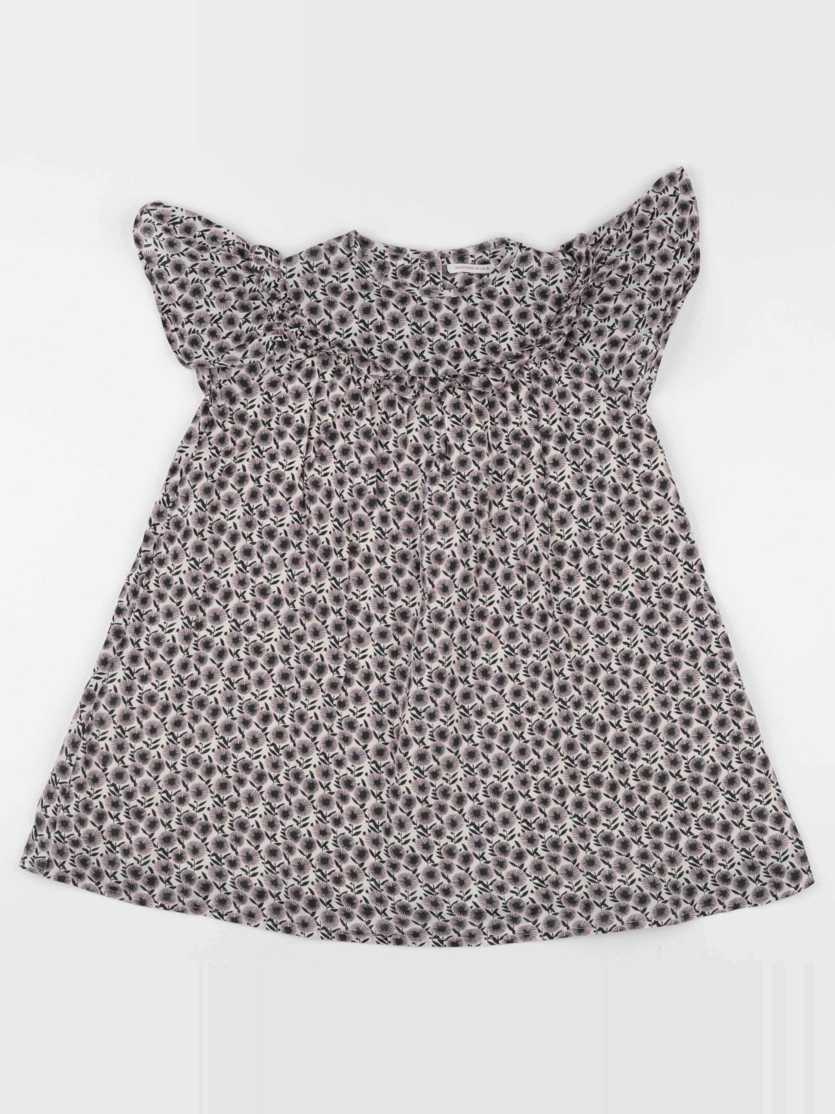 Monoprix - robe multicolore - 6 ans
