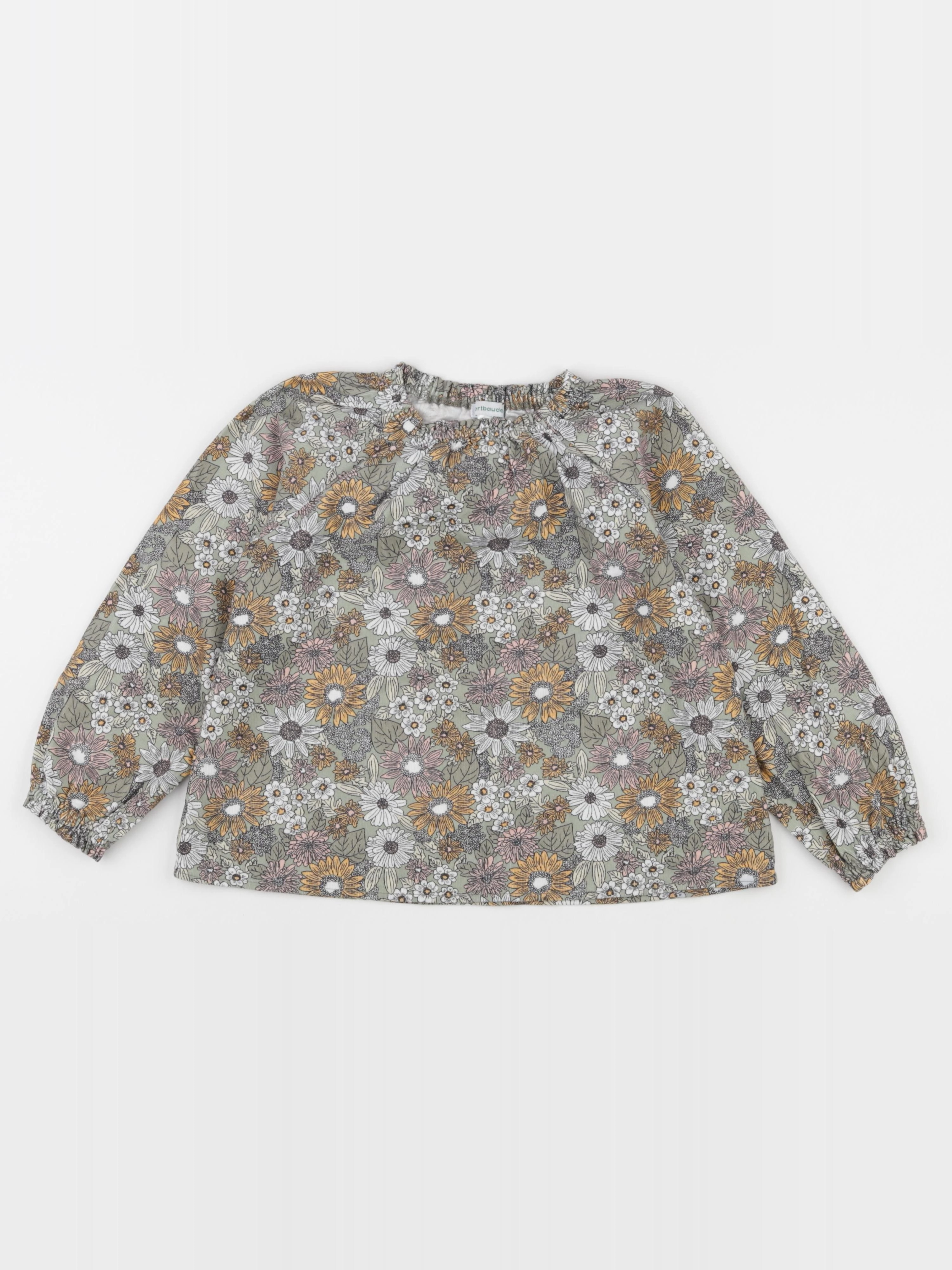 Vertbaudet - blouse multicolore - 7 ans