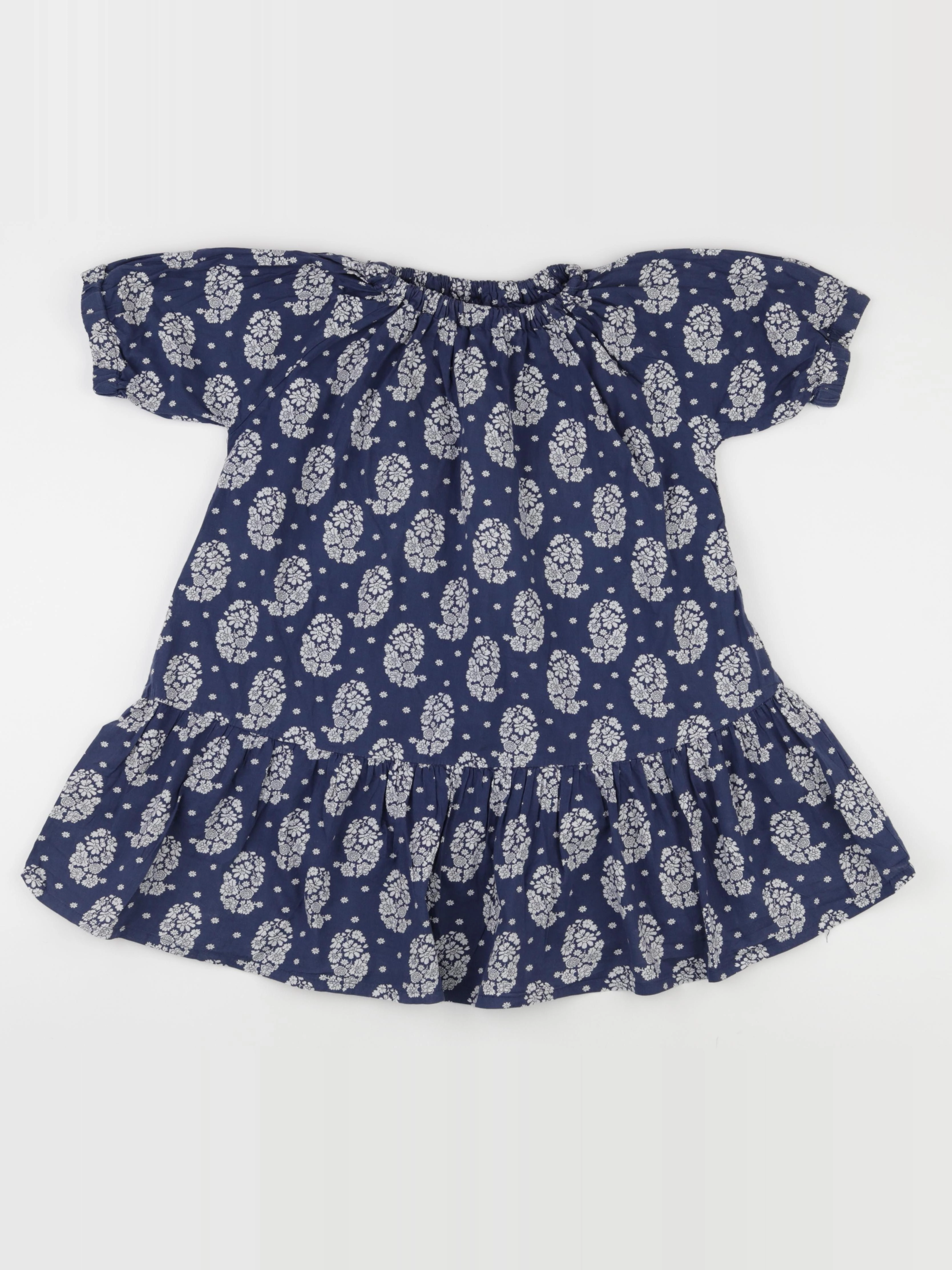 Monoprix - robe bleu - 5 ans