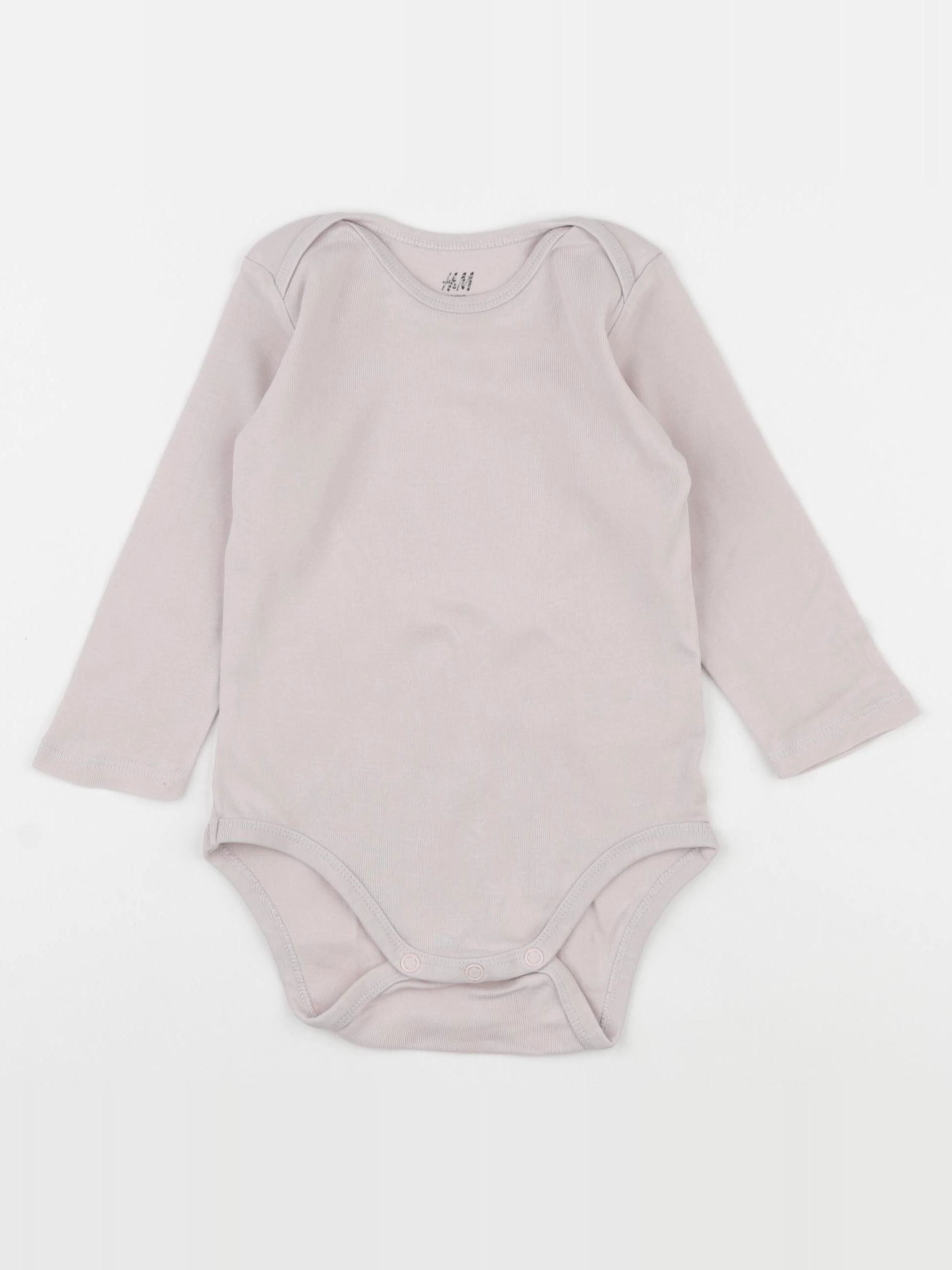 H&M - body rose - 9/12 mois