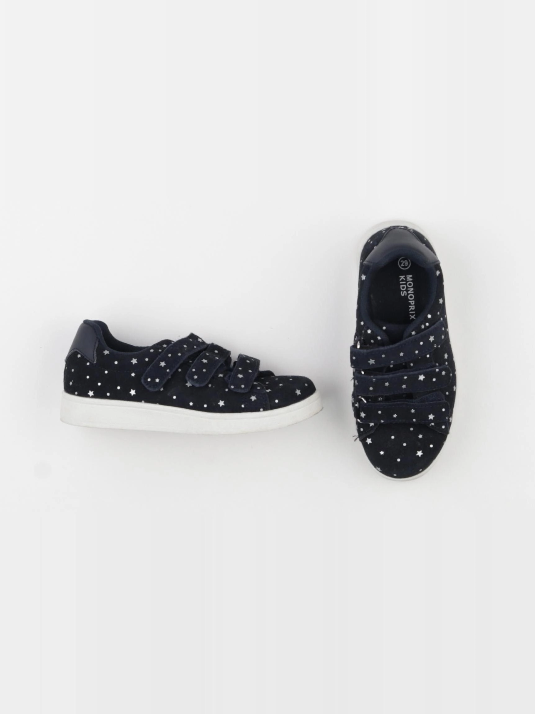 Monoprix - baskets bleu - pointure 29