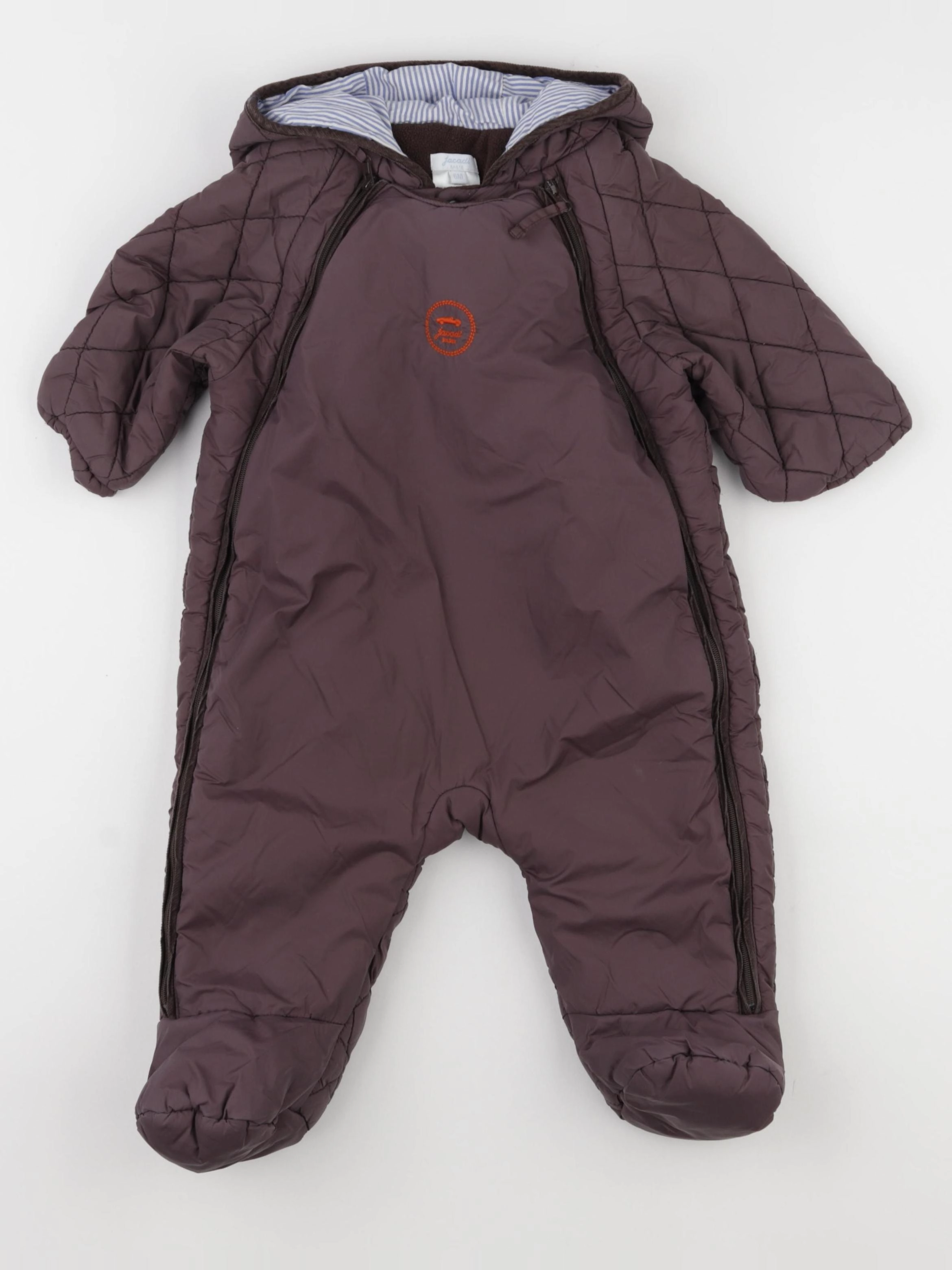 Jacadi - combi-pilote marron - 6 mois