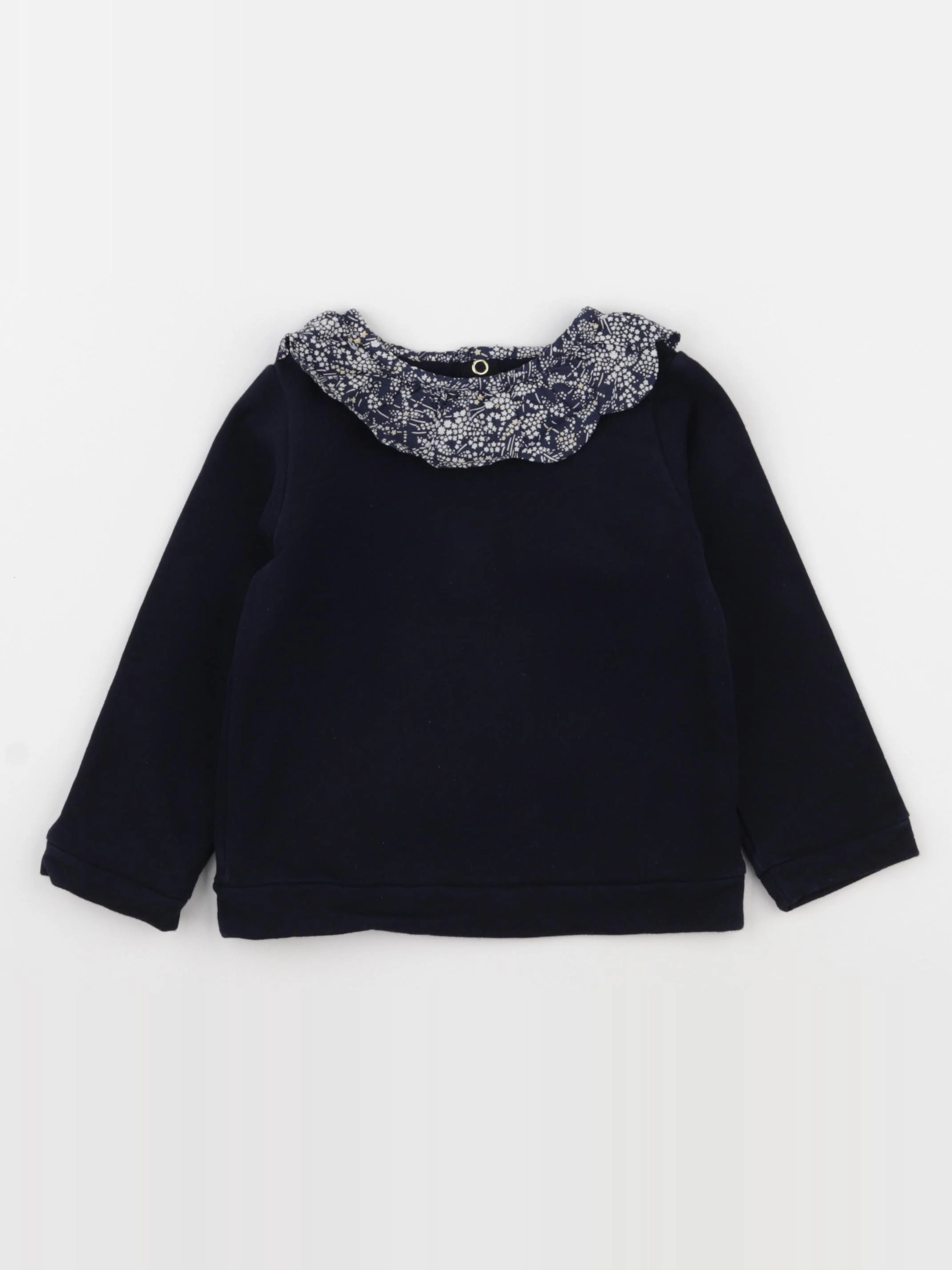 Jacadi - sweat bleu - 24 mois