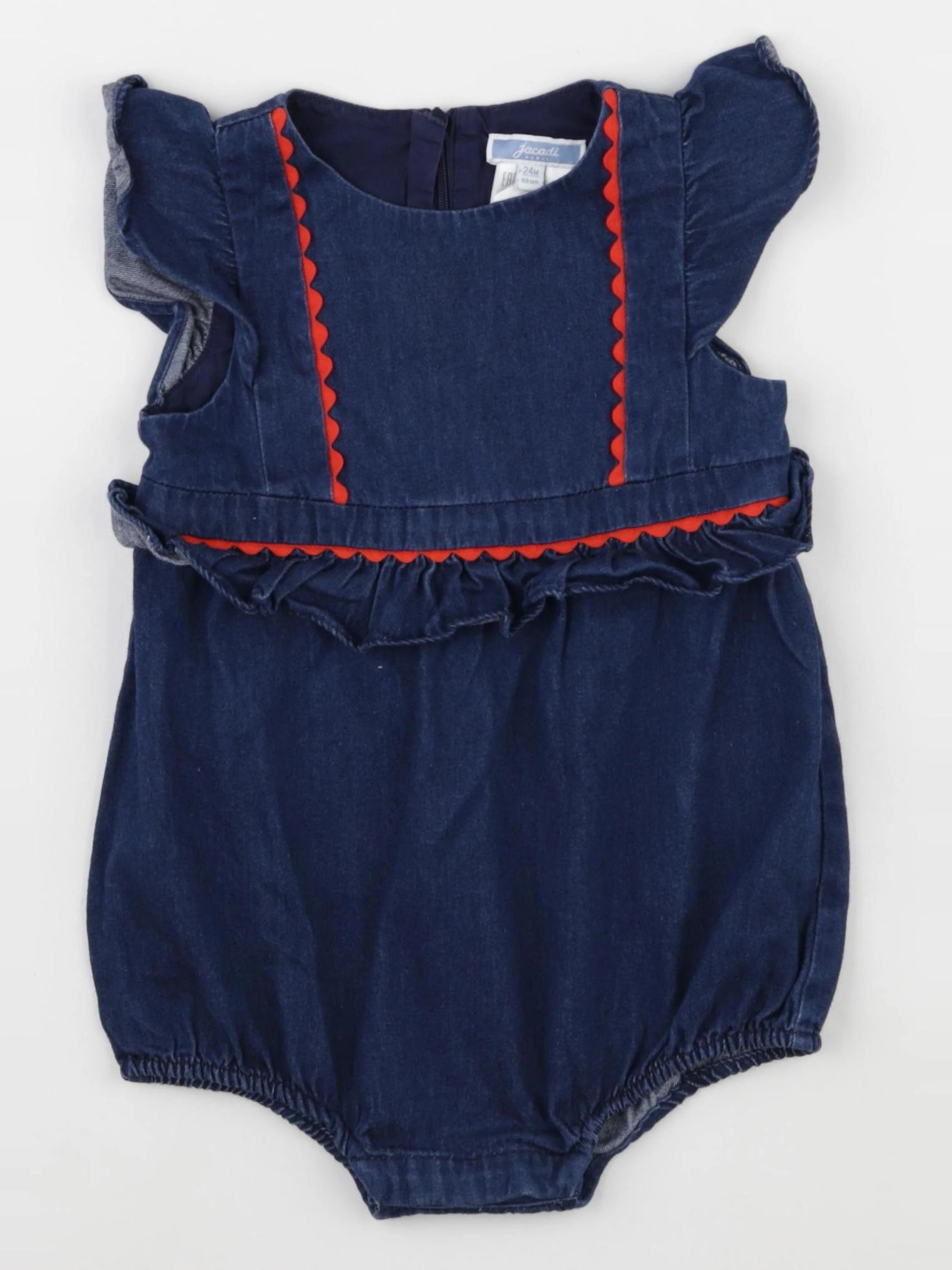 Jacadi - combinaison bleu - 24 mois