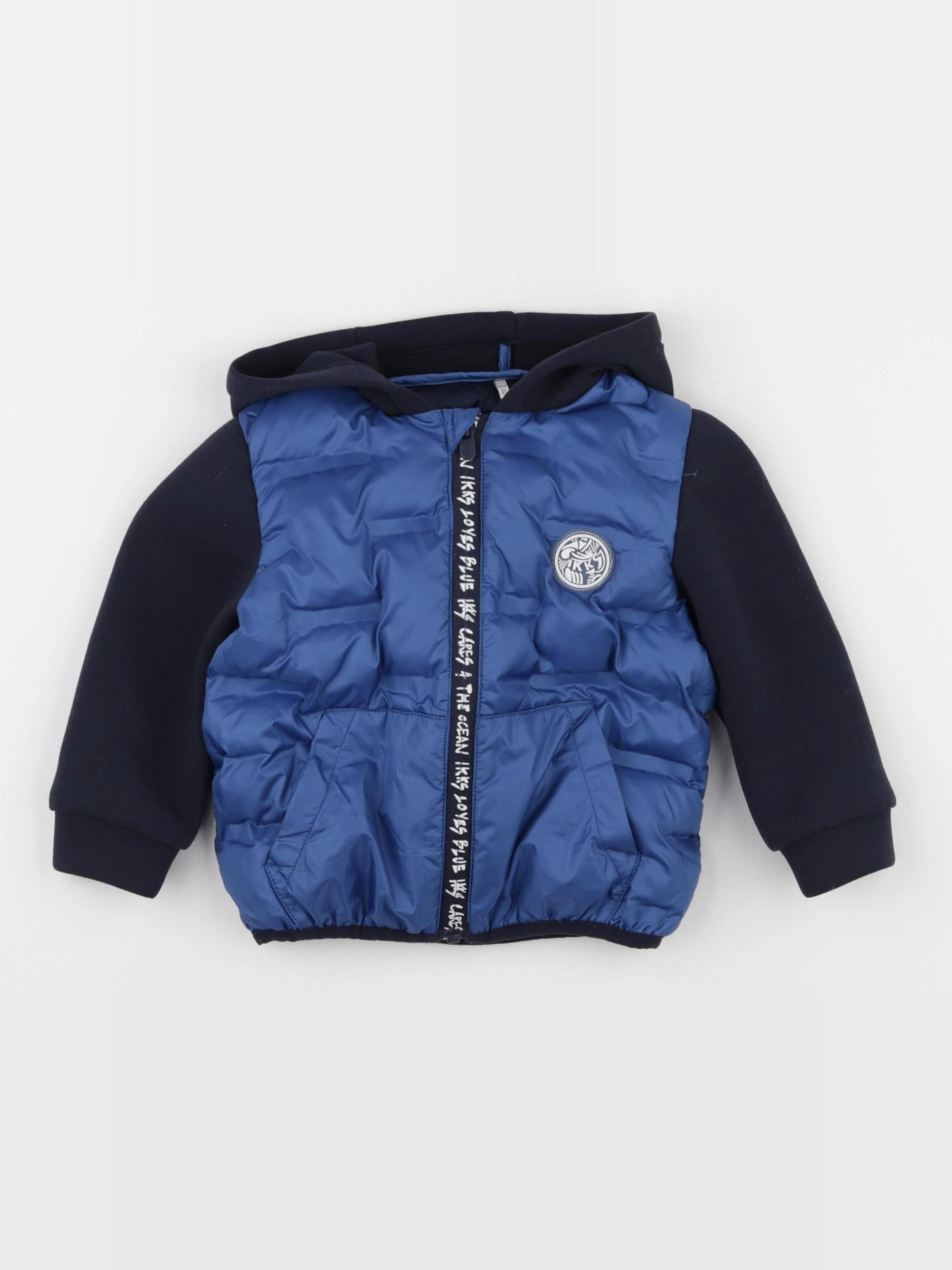 IKKS - veste bleu - 18 mois