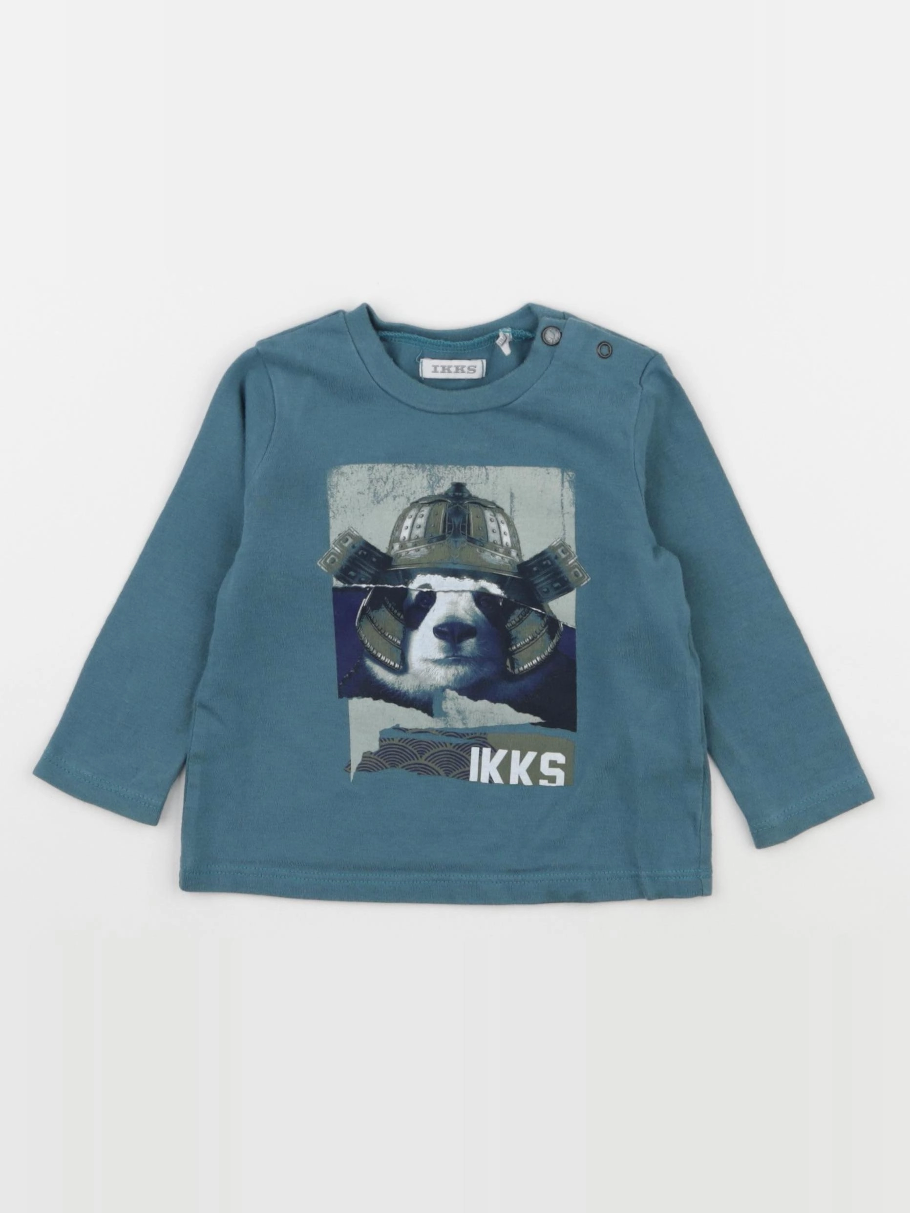 IKKS - tee-shirt vert - 12 mois