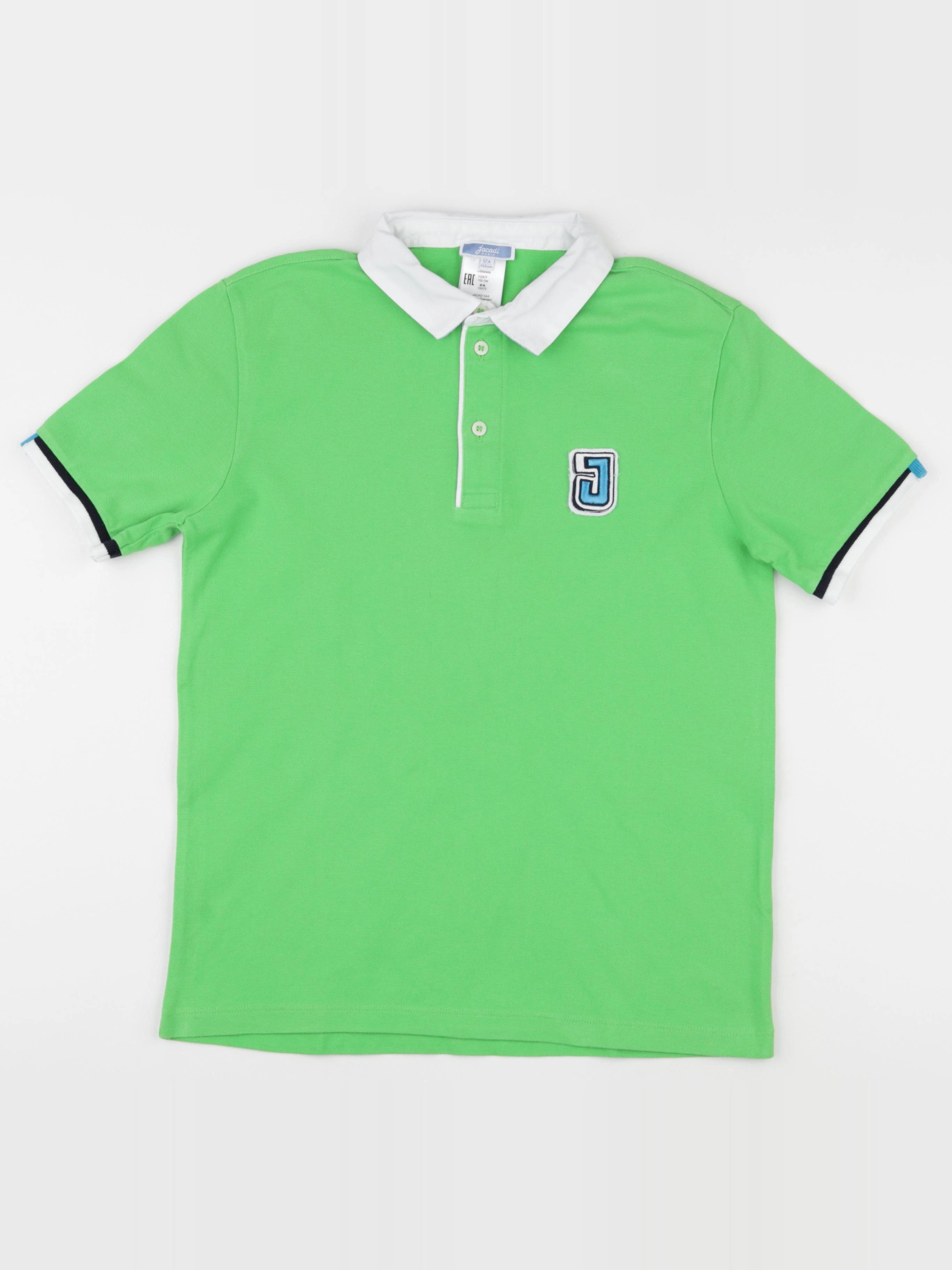 Jacadi - polo vert - 12 ans