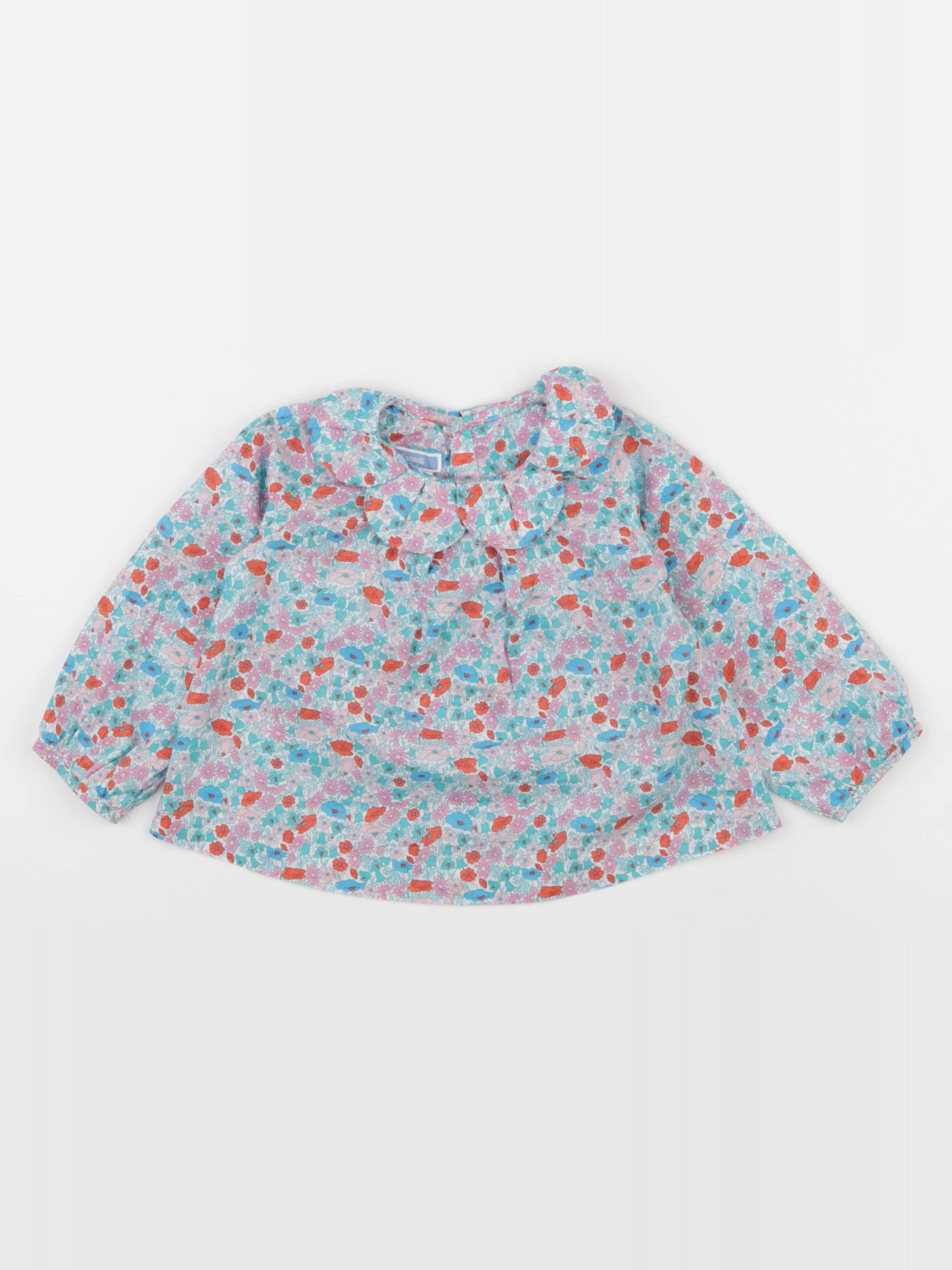 Jacadi - blouse liberty multicolore - 18 mois