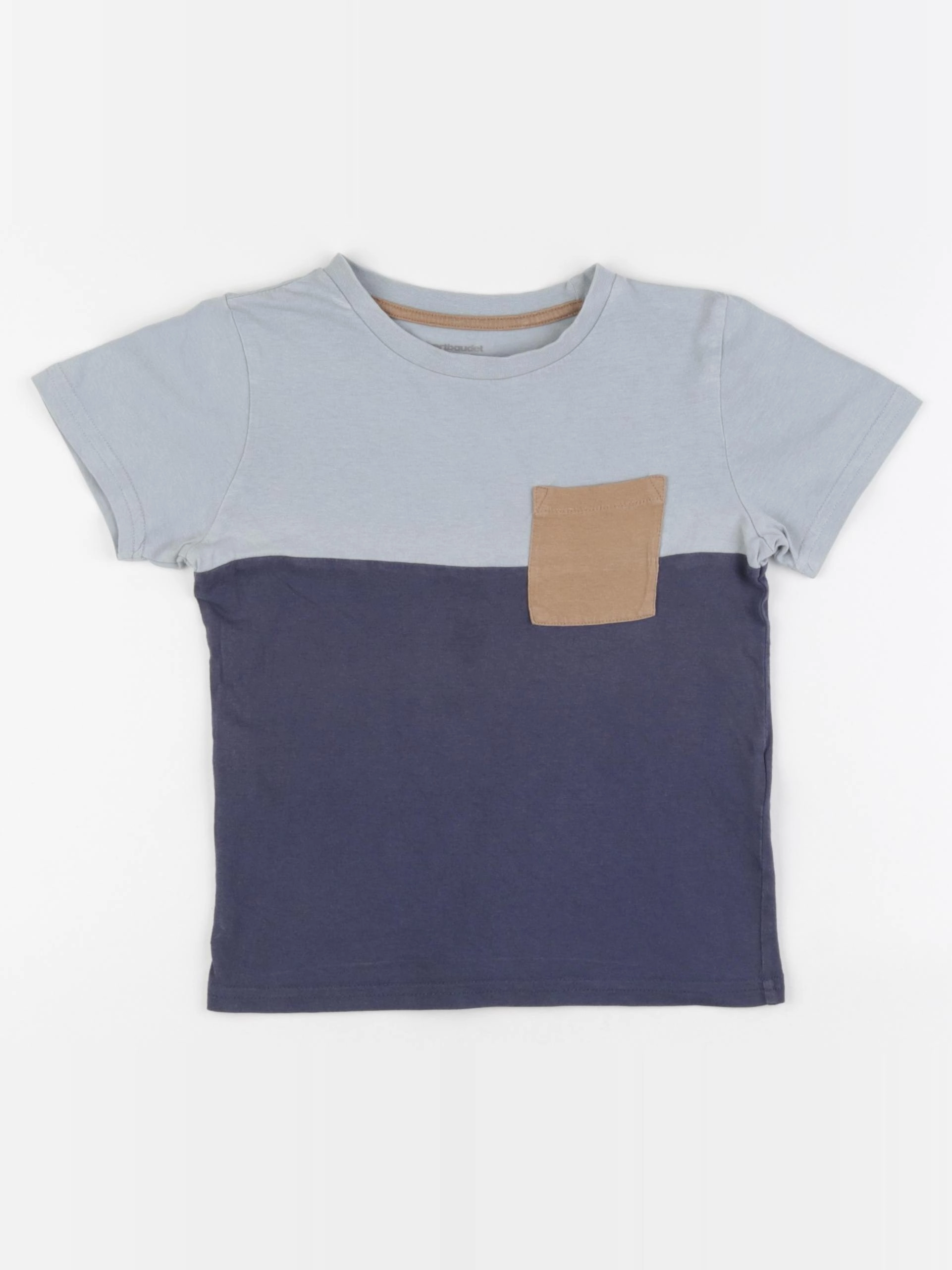Vertbaudet - tee-shirt bleu - 5 ans