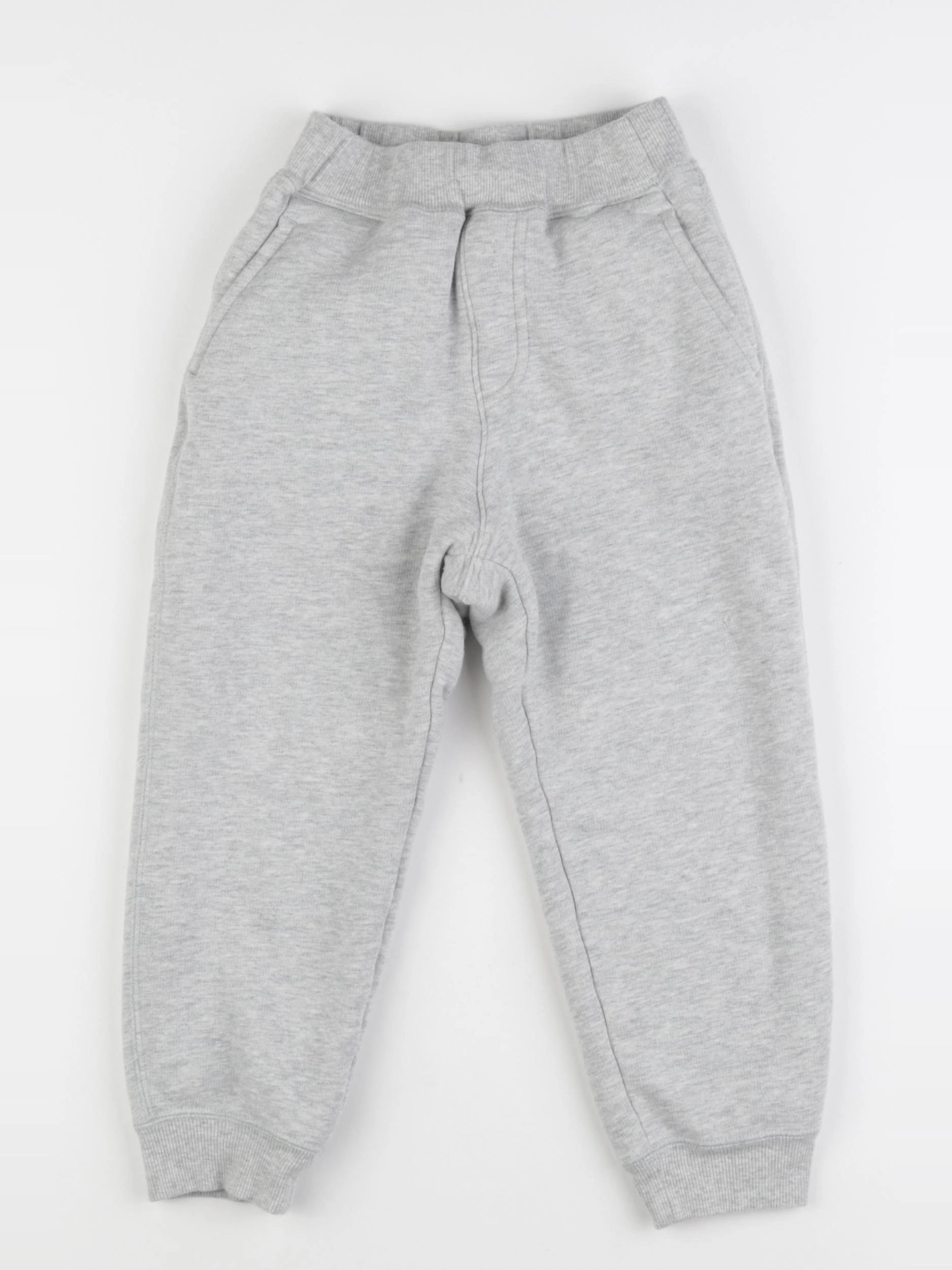 Uniqlo - jogging doublé gris - 3/4 ans