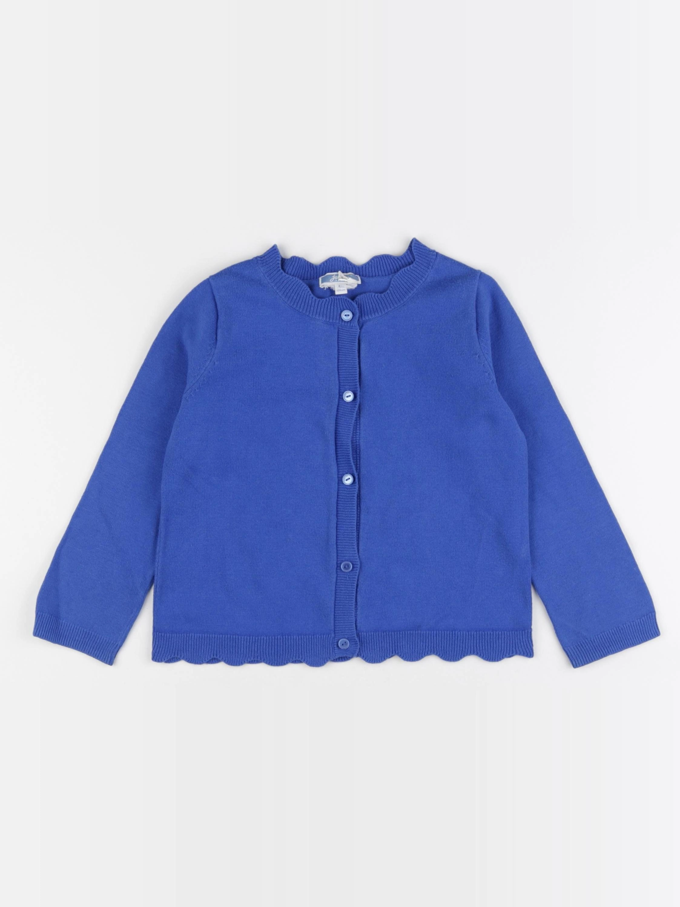 Jacadi - gilet bleu - 4 ans