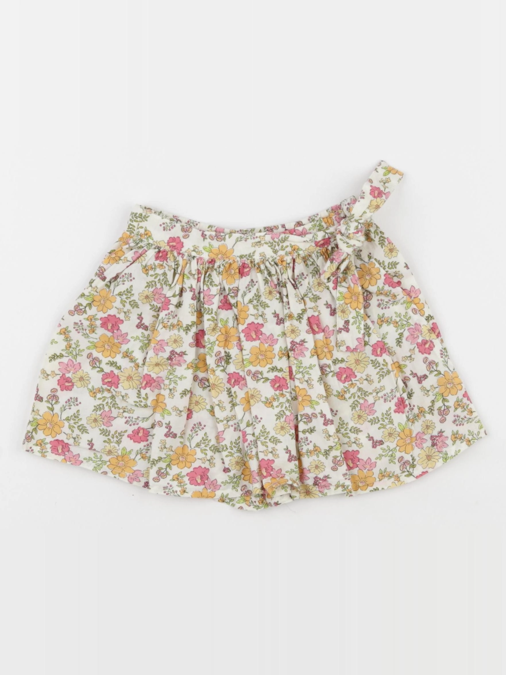 Vertbaudet - jupe short multicolore - 2 ans