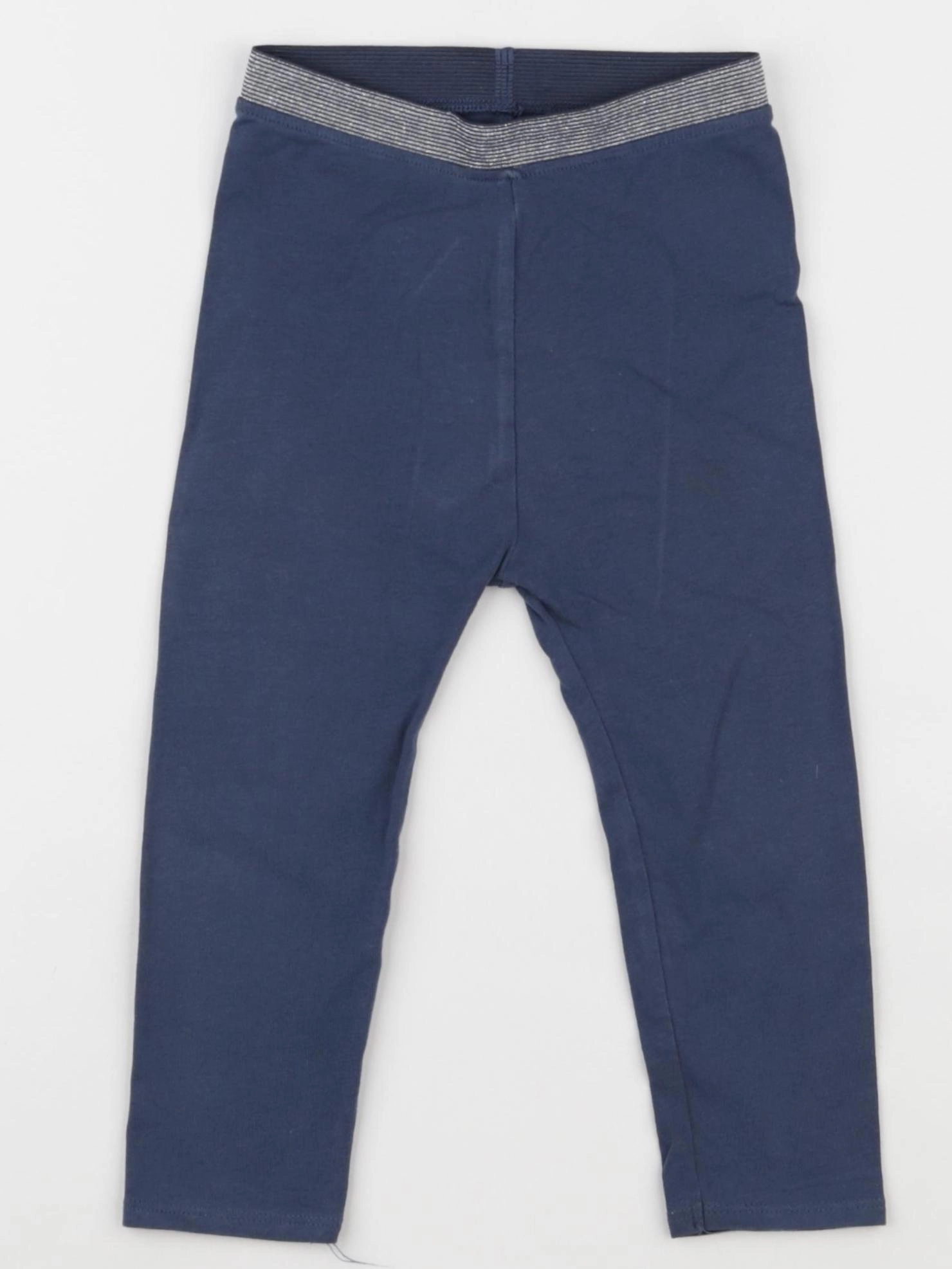 Vertbaudet - legging bleu - 24 mois