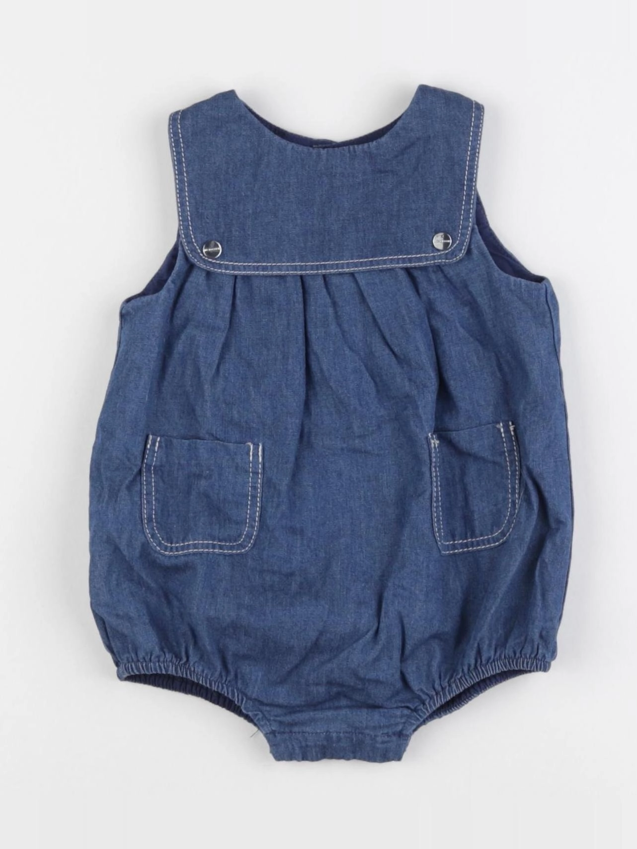 Jacadi - combinaison bleu - 6 mois