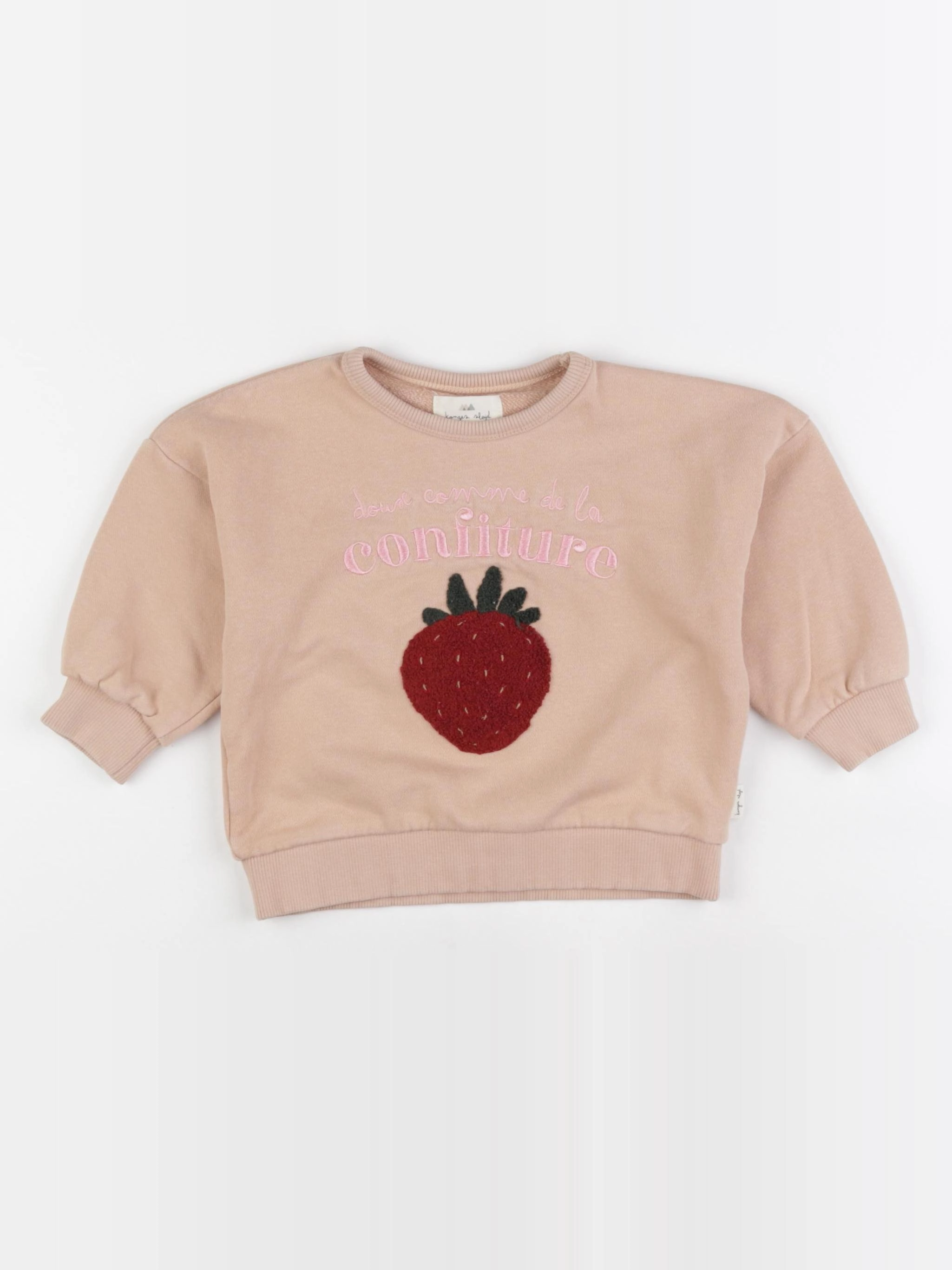 Konges slojd - sweat rose - 18 mois