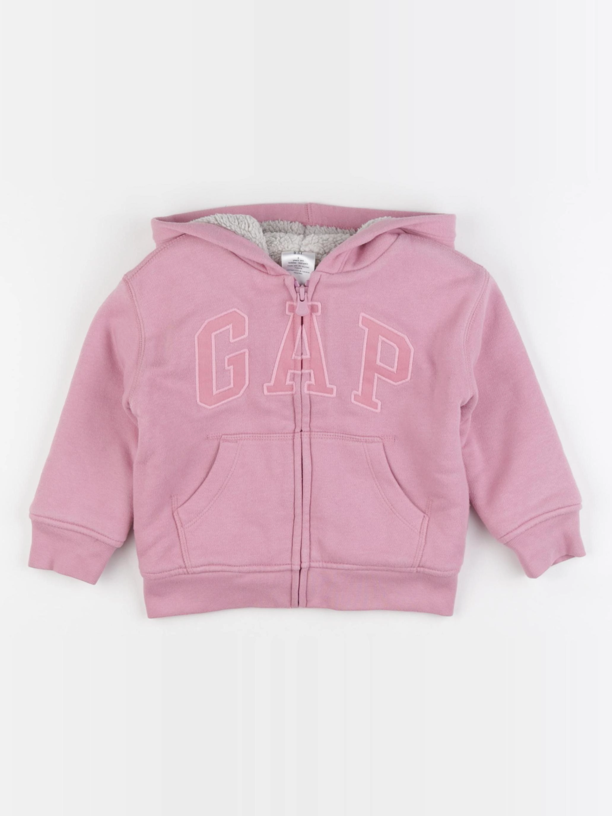 GAP - sweat rose - 2 ans
