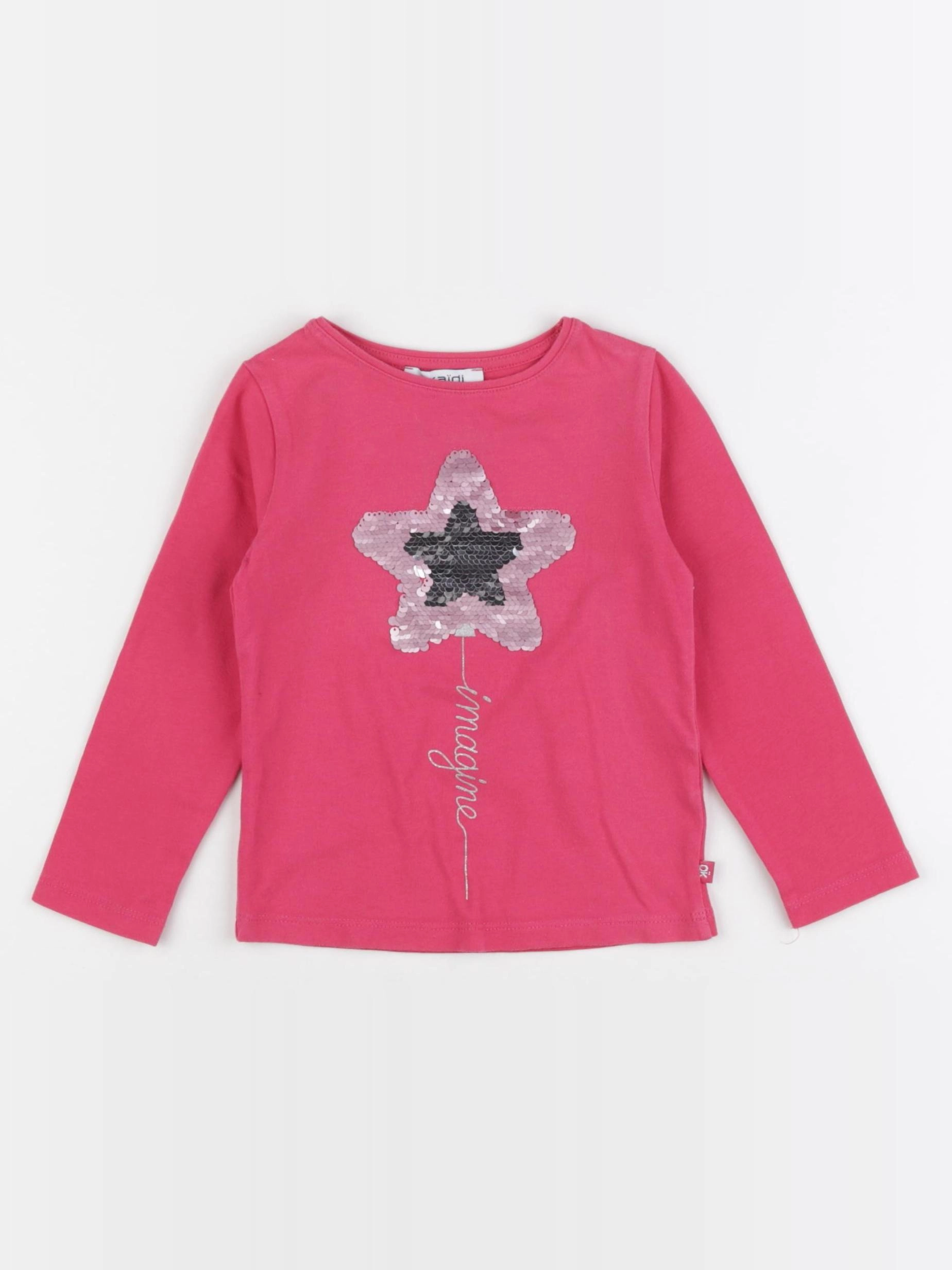 Okaidi - tee-shirt rose - 2 ans