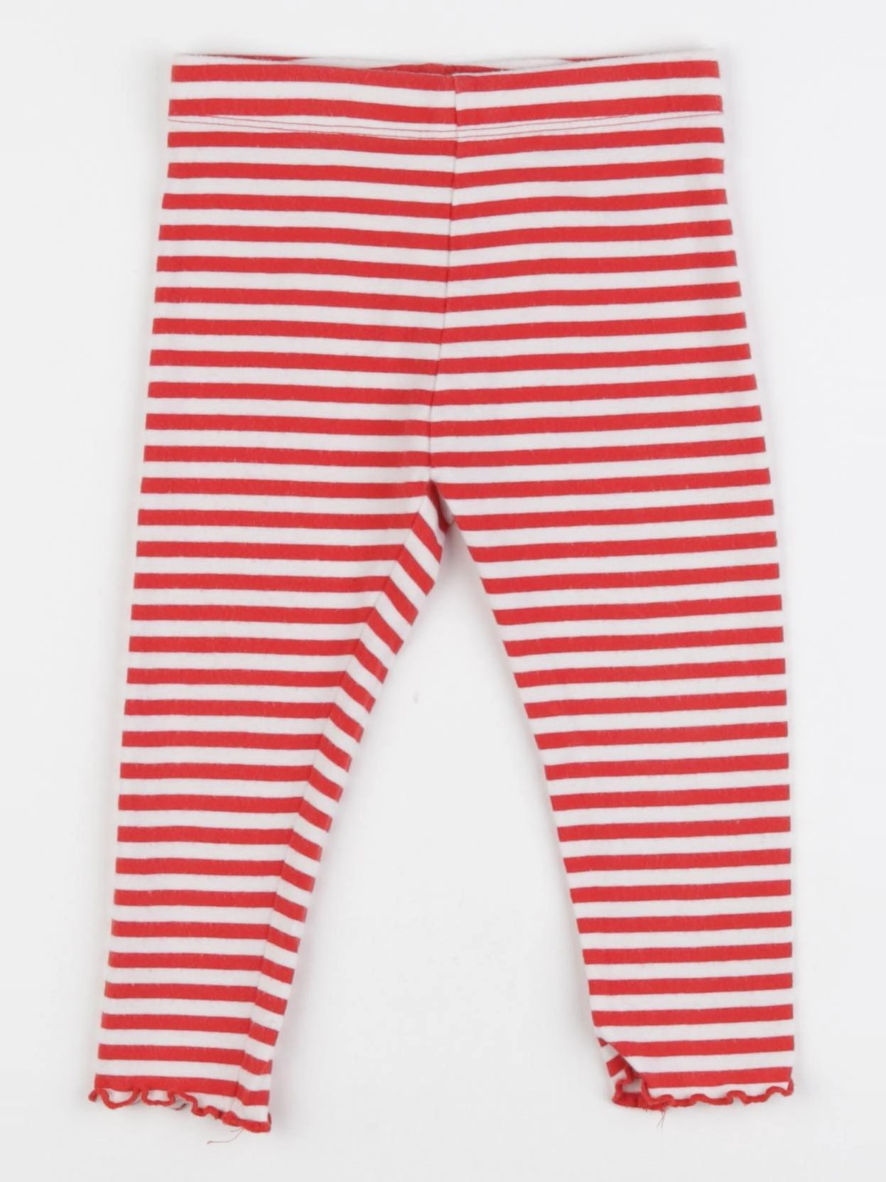Next - legging blanc, rouge - 18/24 mois