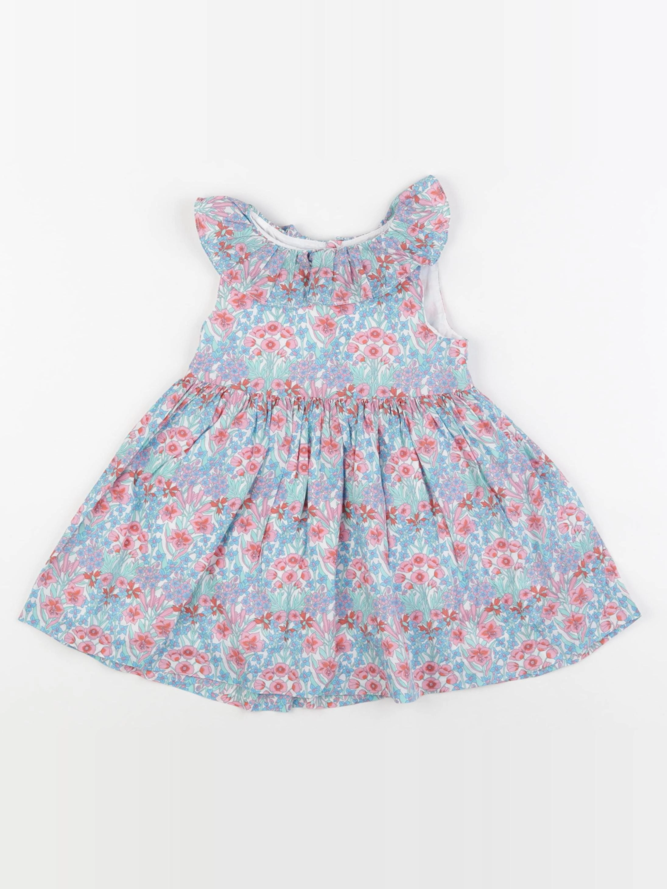 Jacadi - robe liberty multicolore - 24 mois