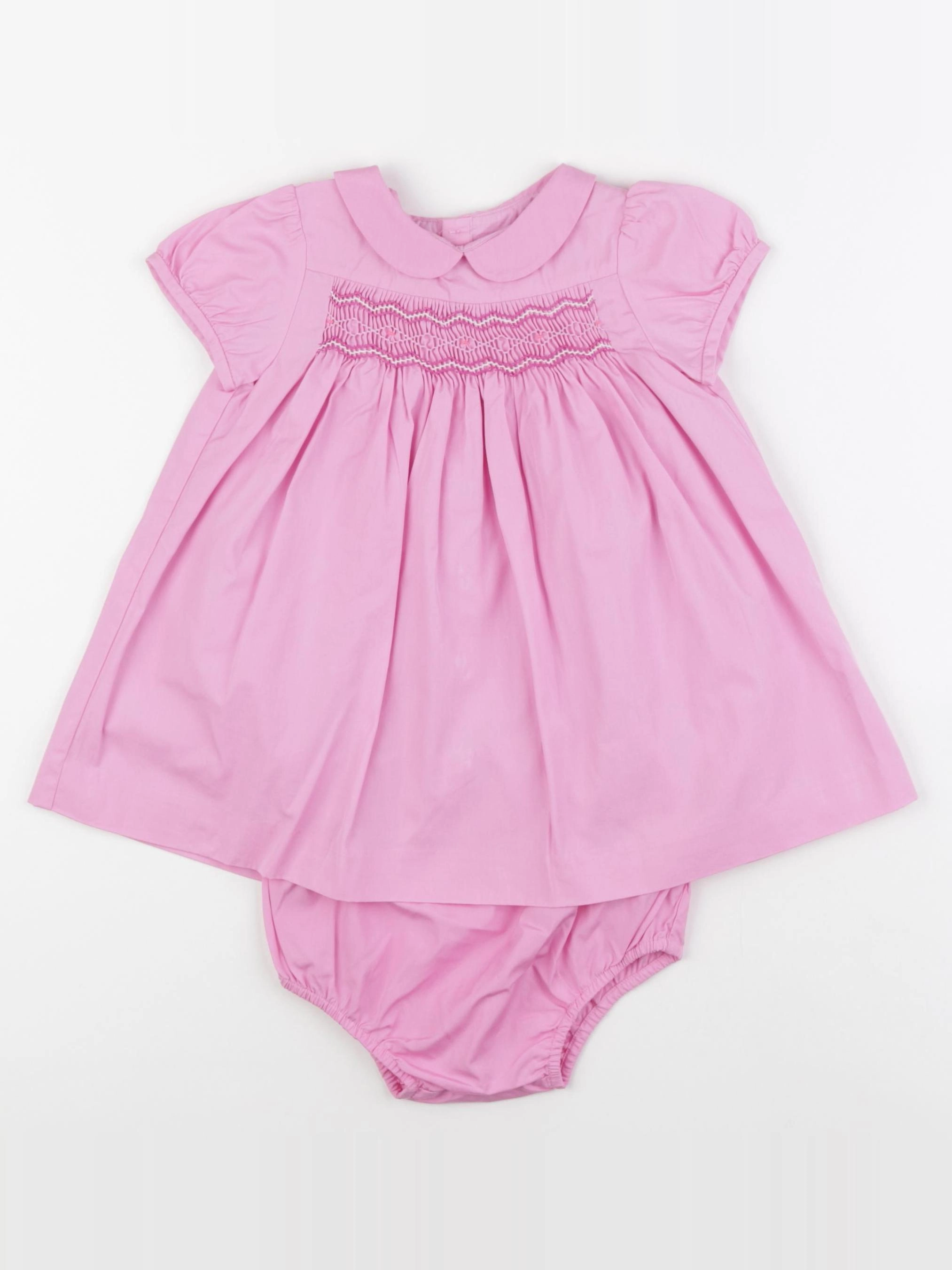 Jacadi - robe rose - 18 mois
