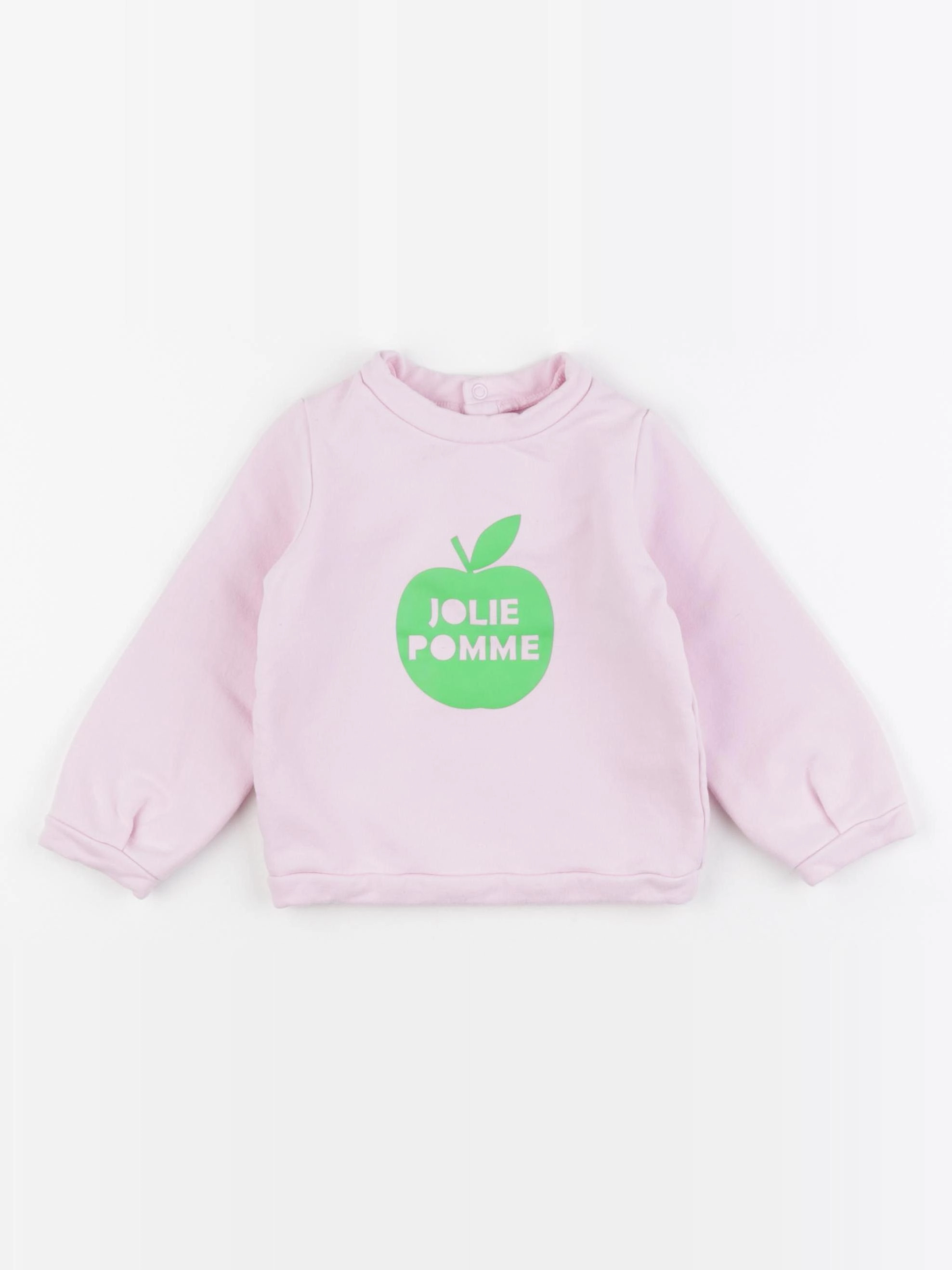 Jacadi - sweat rose - 24 mois
