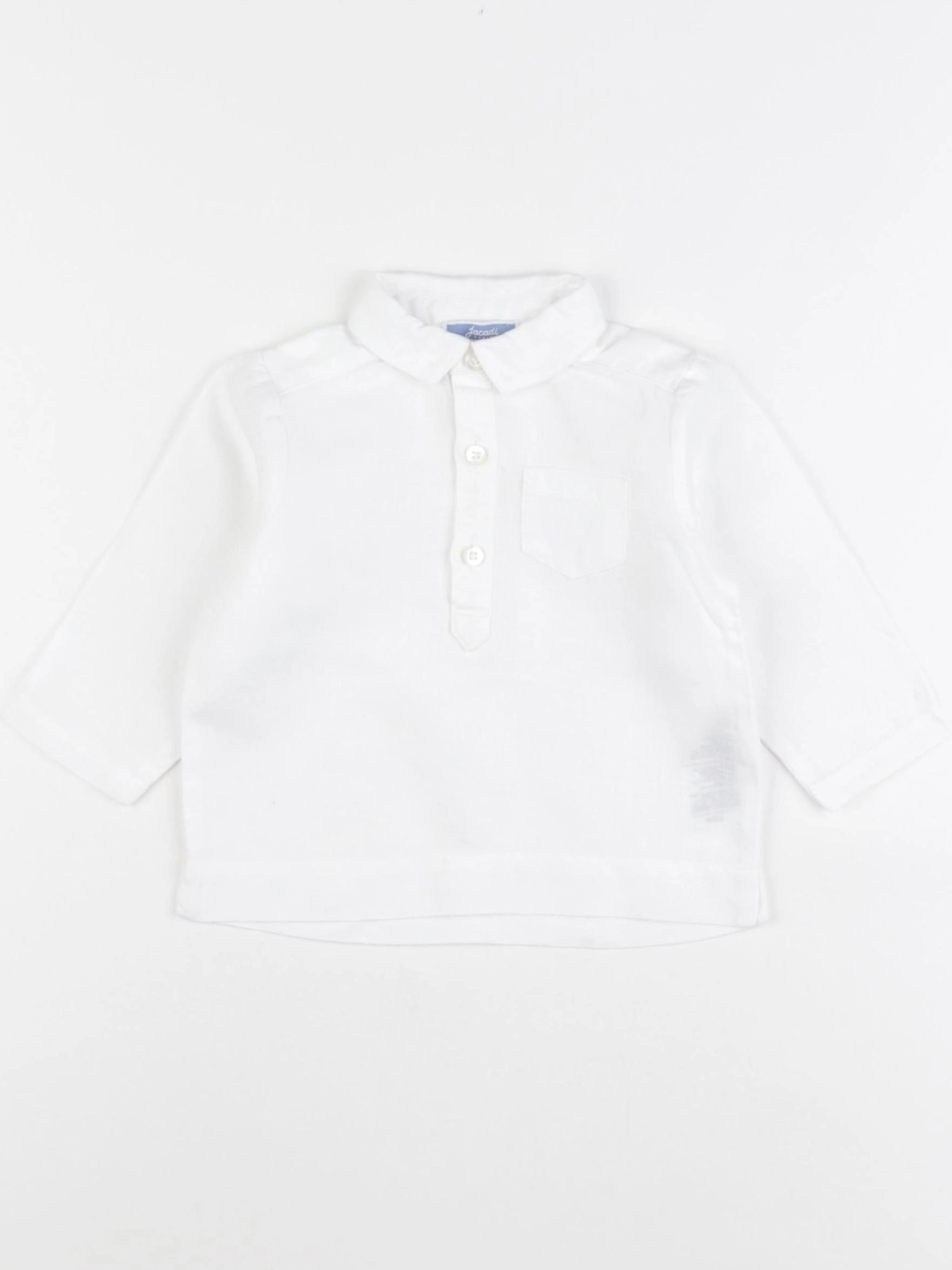 Jacadi - chemise blanc - 6 mois
