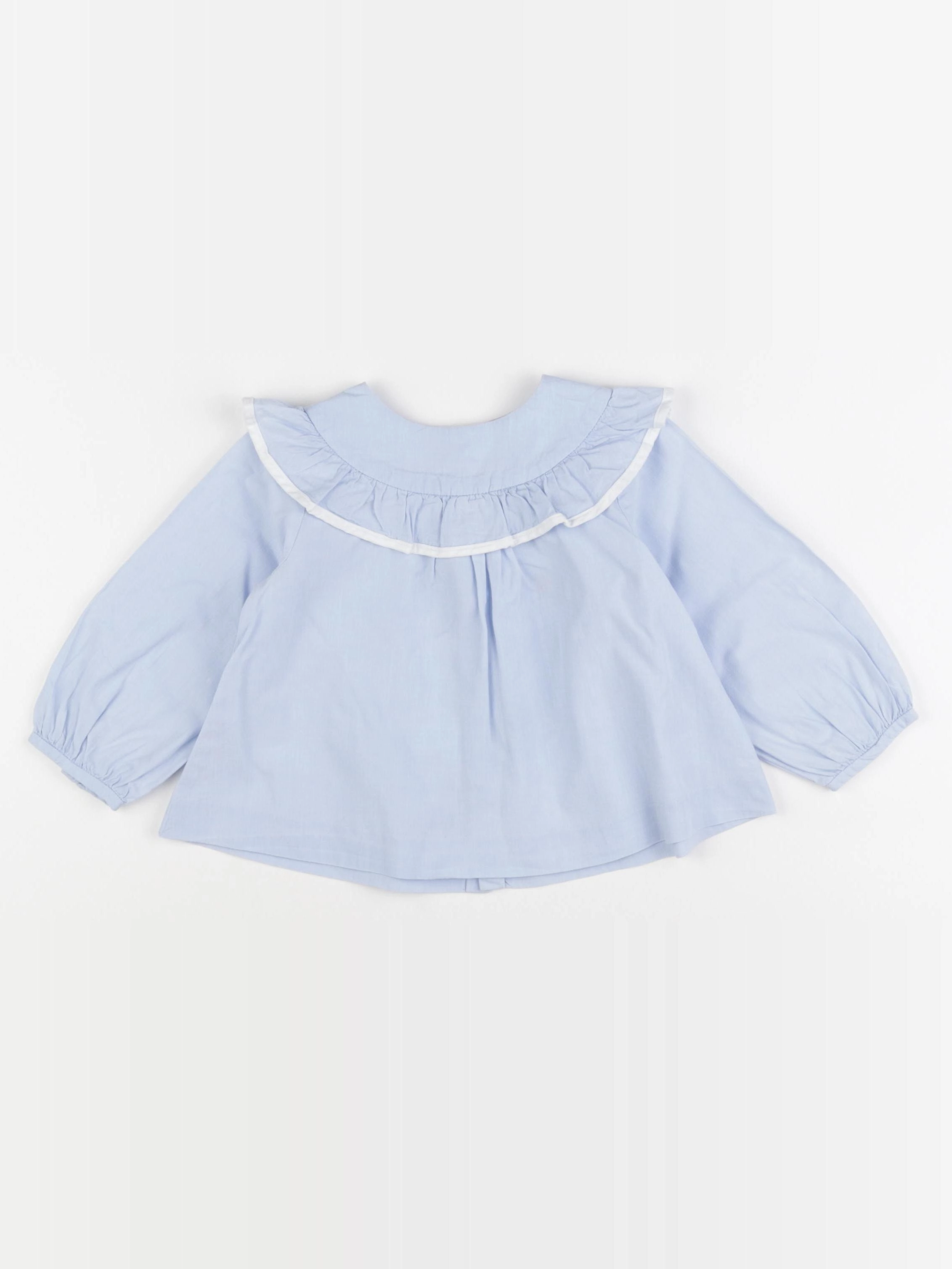 Jacadi - blouse bleu - 24 mois