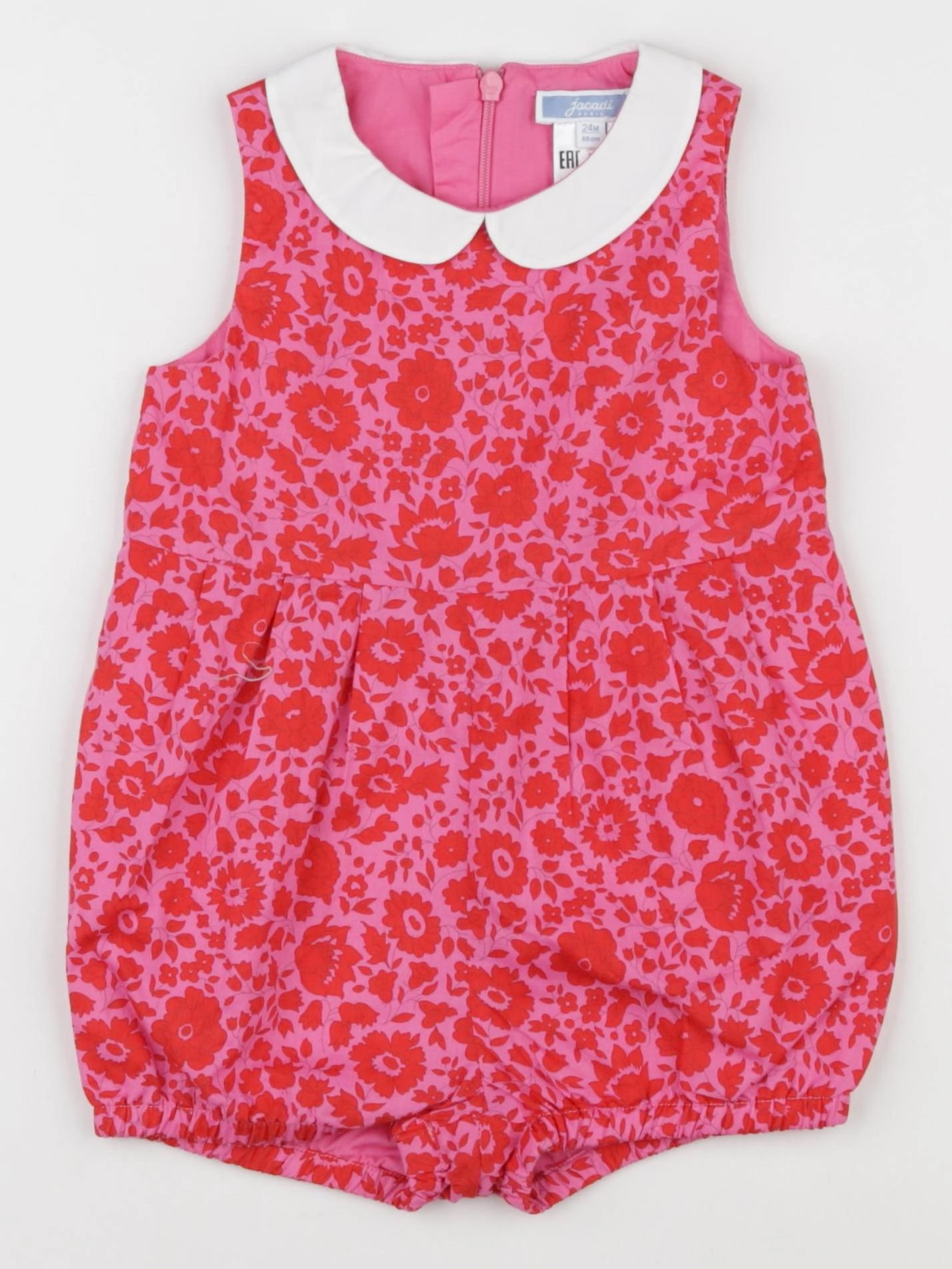 Jacadi - combinaison liberty rose - 24 mois