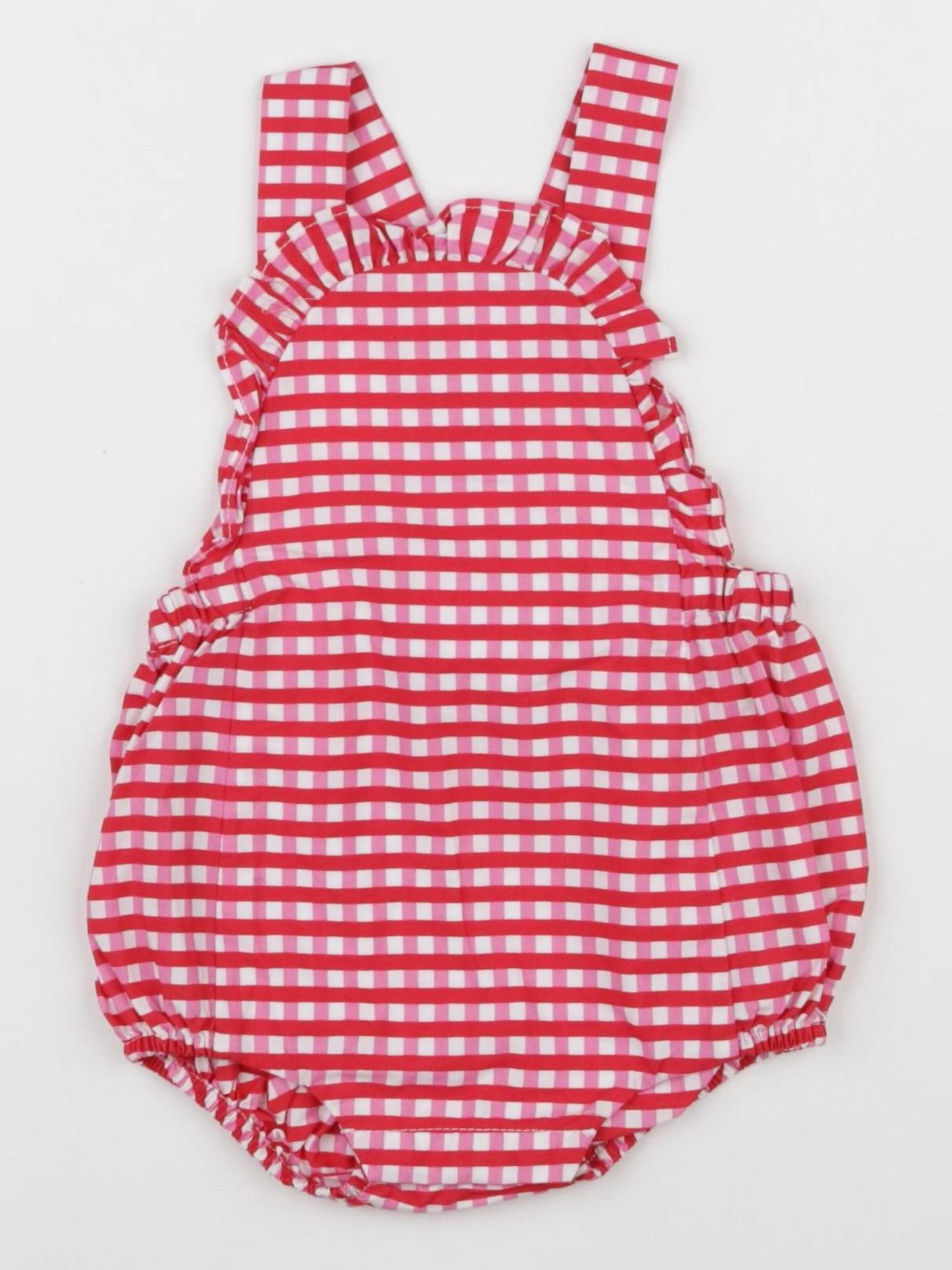 Jacadi - combinaison liberty rose, rouge - 3 mois