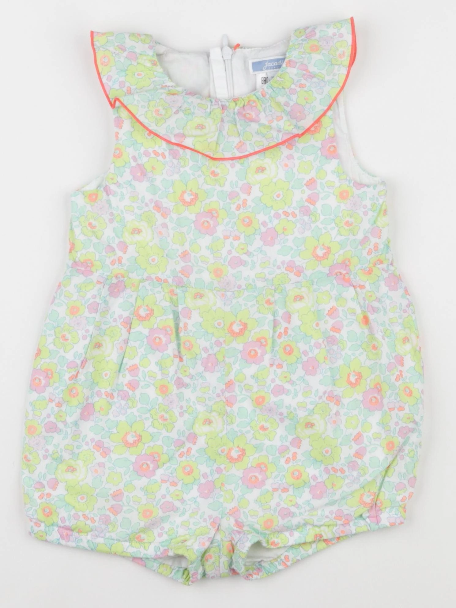 Jacadi - combinaison liberty multicolore - 36 mois