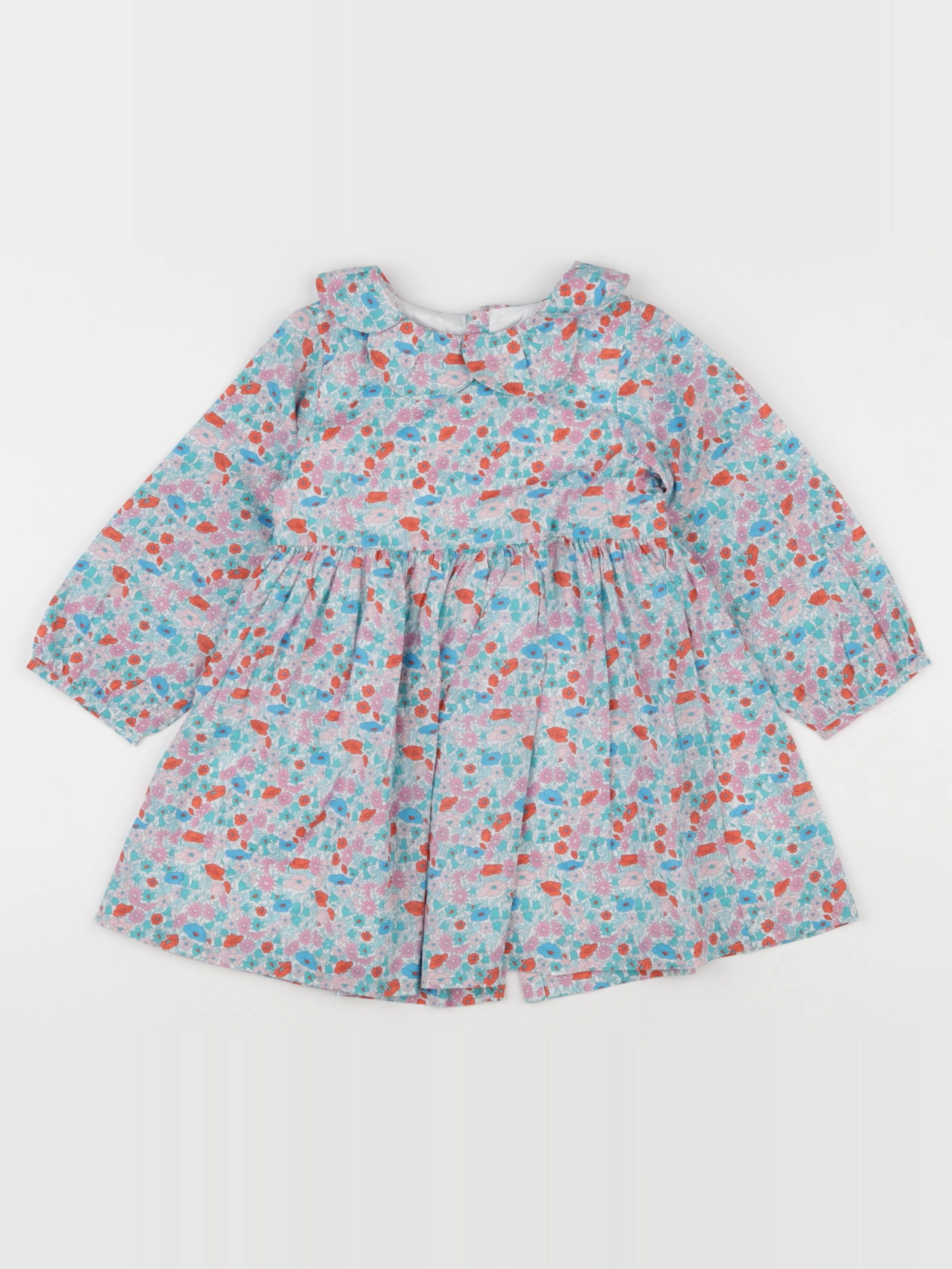 Jacadi - robe liberty multicolore - 36 mois