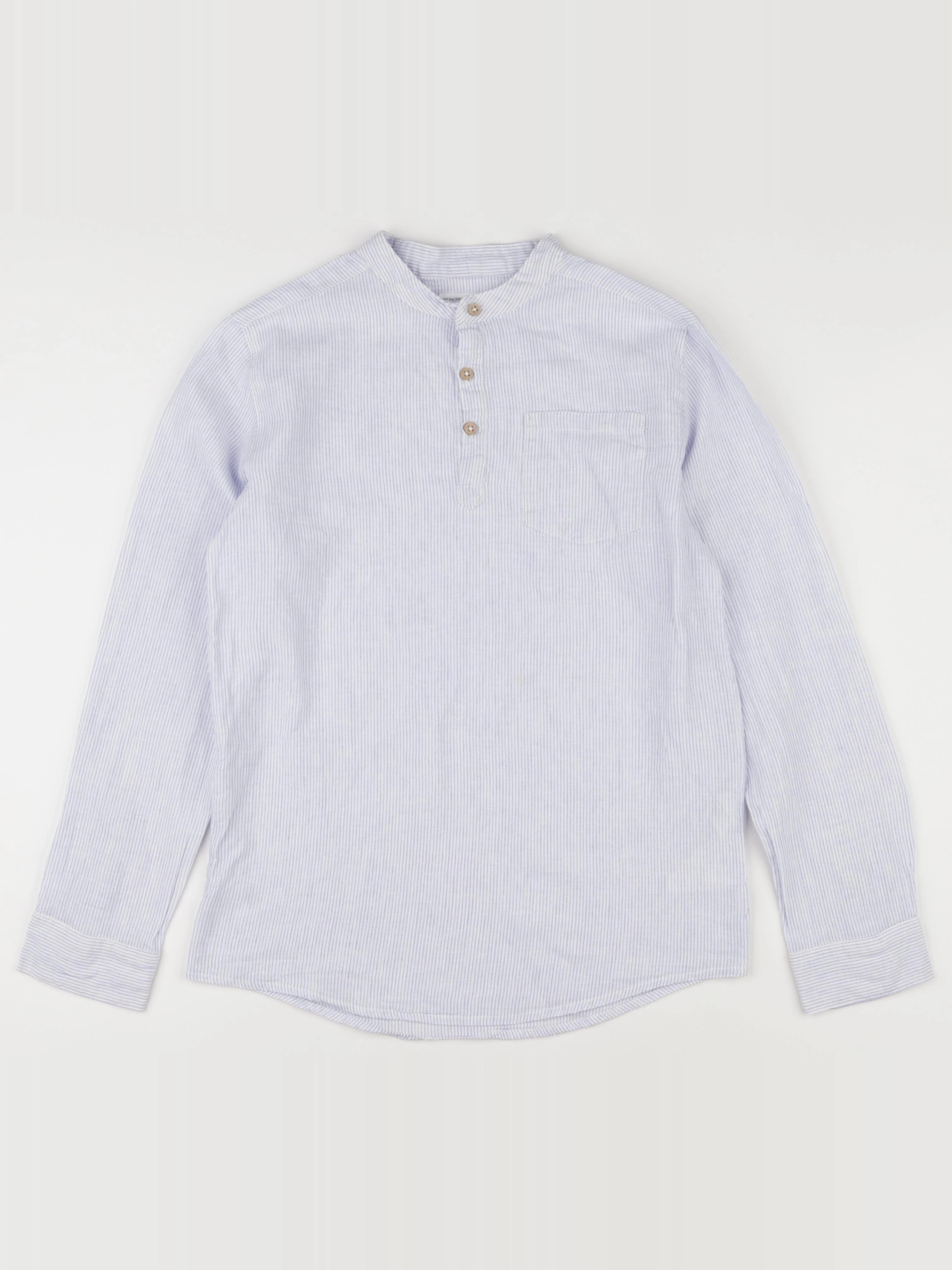 Monoprix - chemise bleu - 12 ans