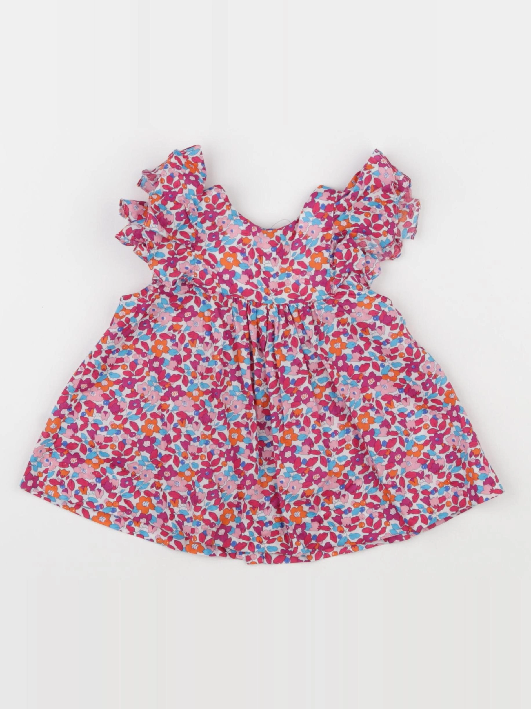 Jacadi - blouse liberty multicolore - 18 mois