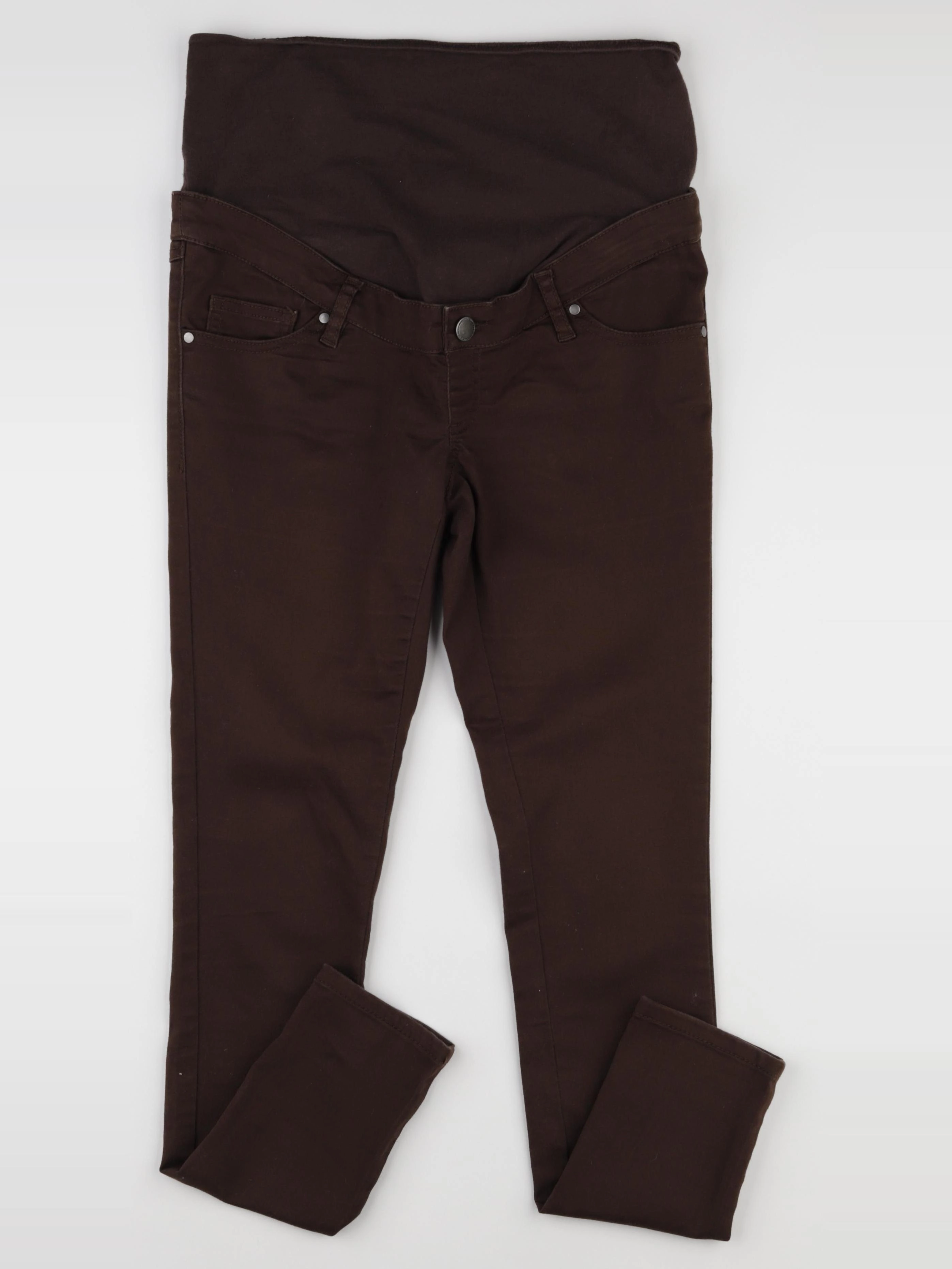Kiabi - pantalon grossesse marron - 36