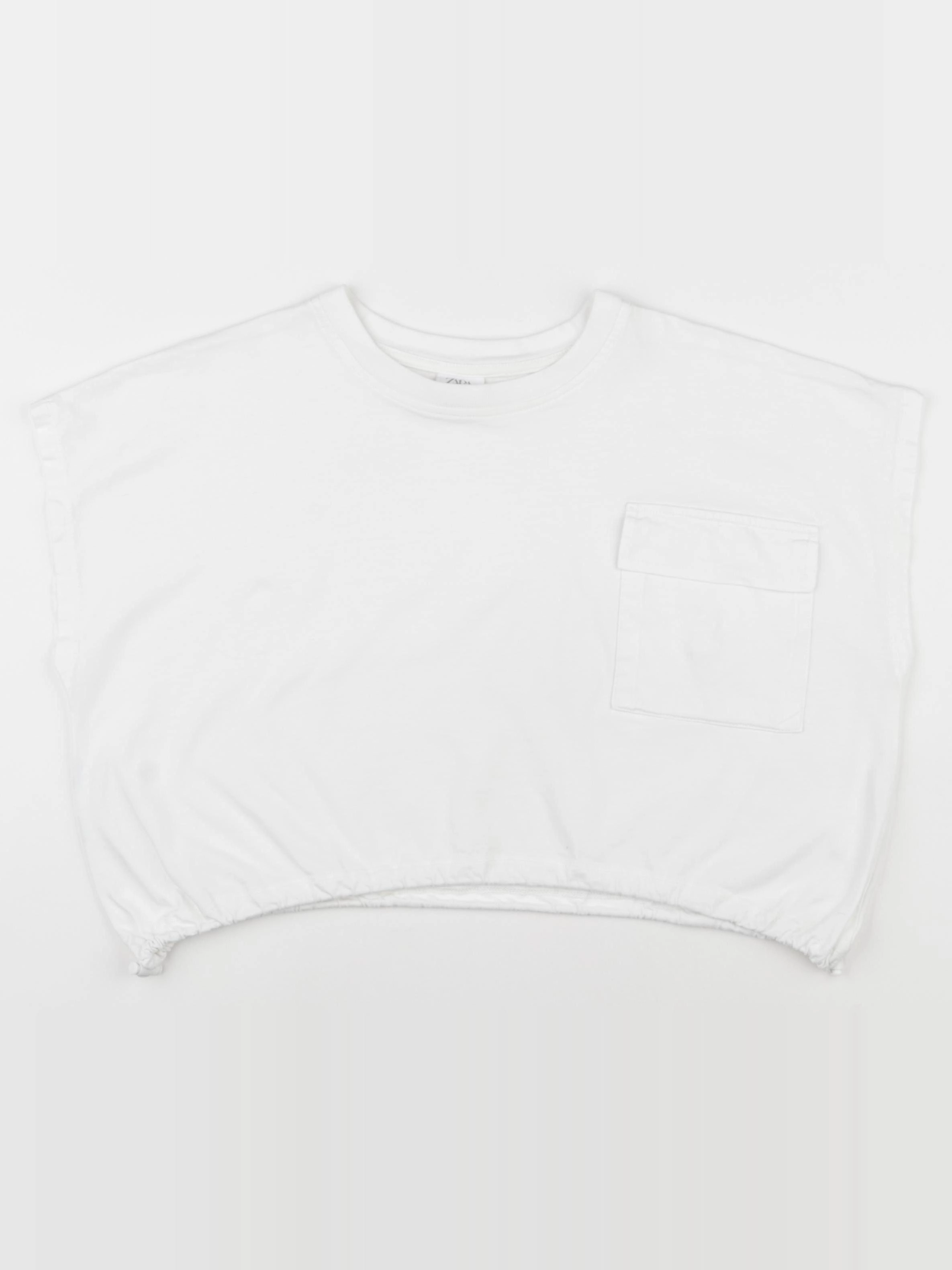 Zara - tee-shirt blanc - 11/12 ans