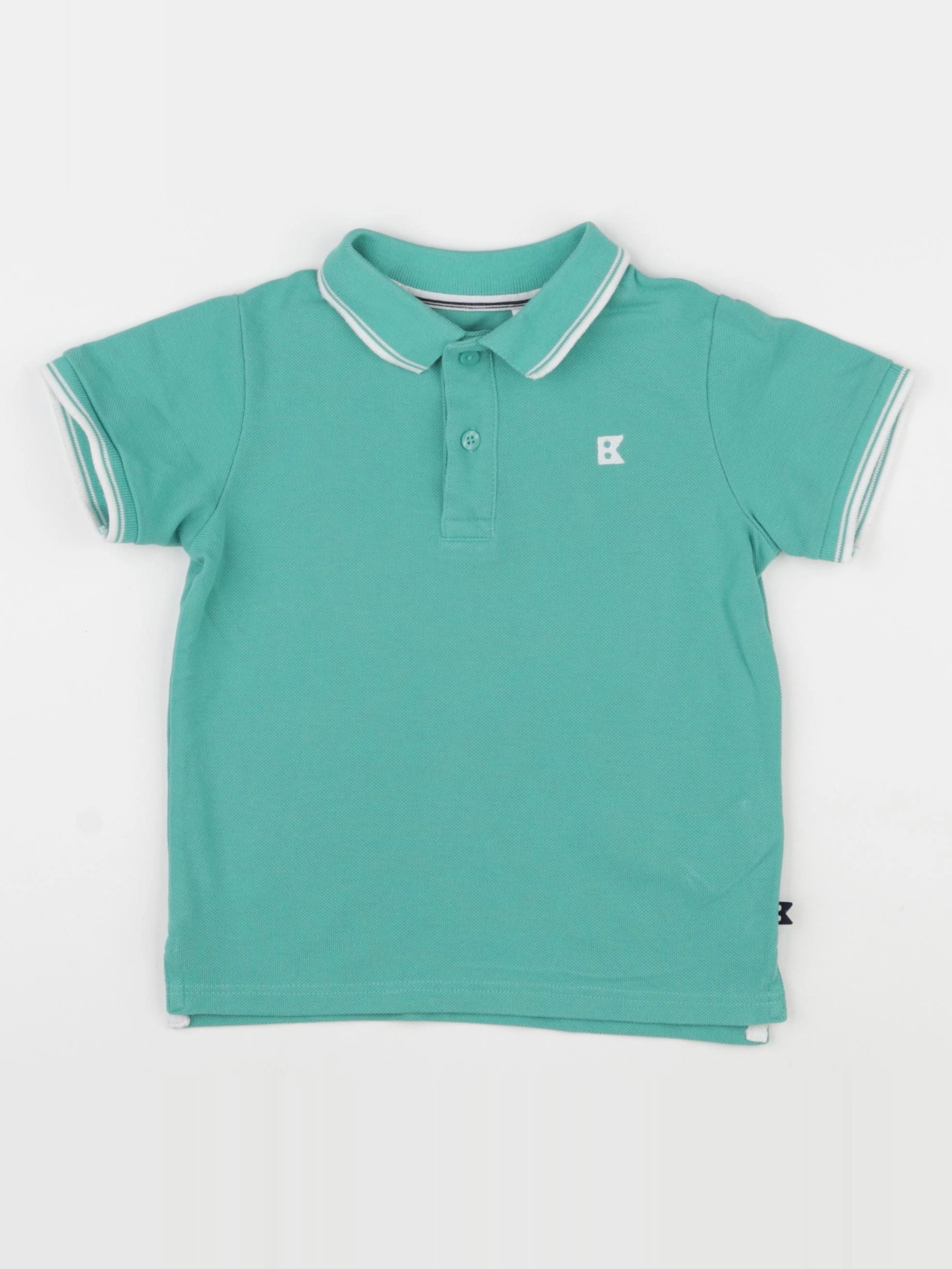 Okaidi - polo vert - 3 ans