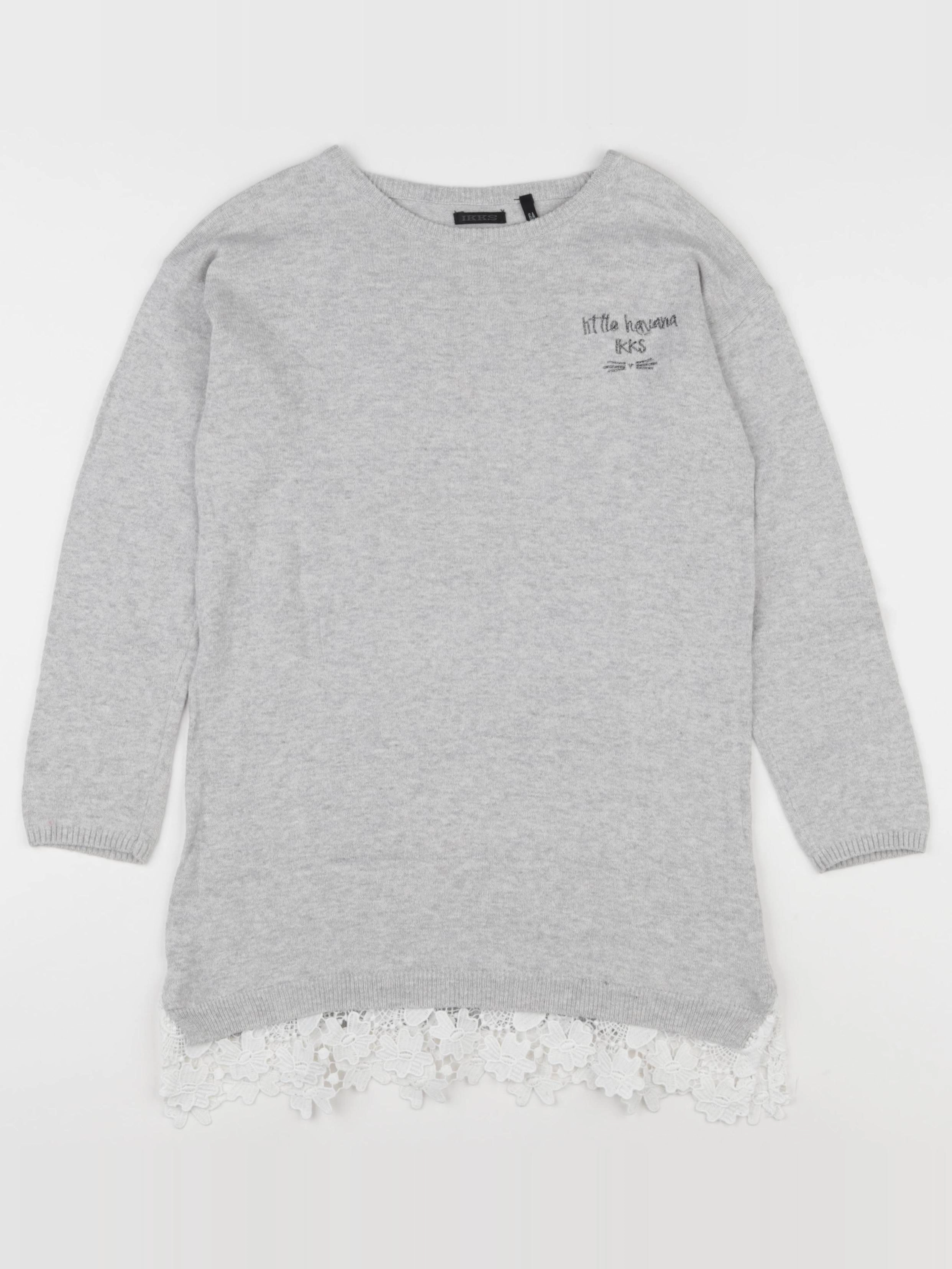 IKKS - robe gris - 6 ans
