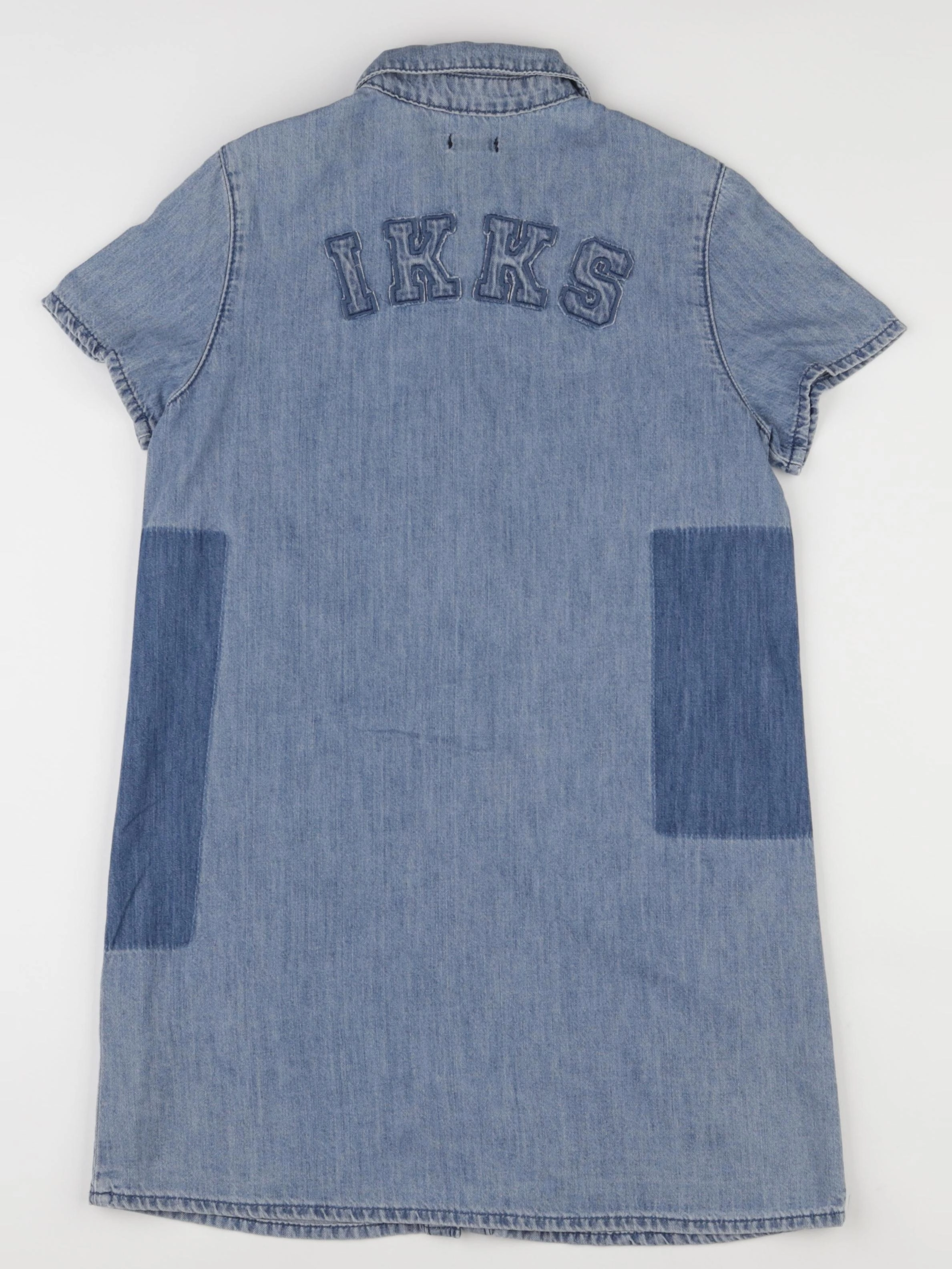 IKKS - robe imprimé au dos bleu - 10 ans