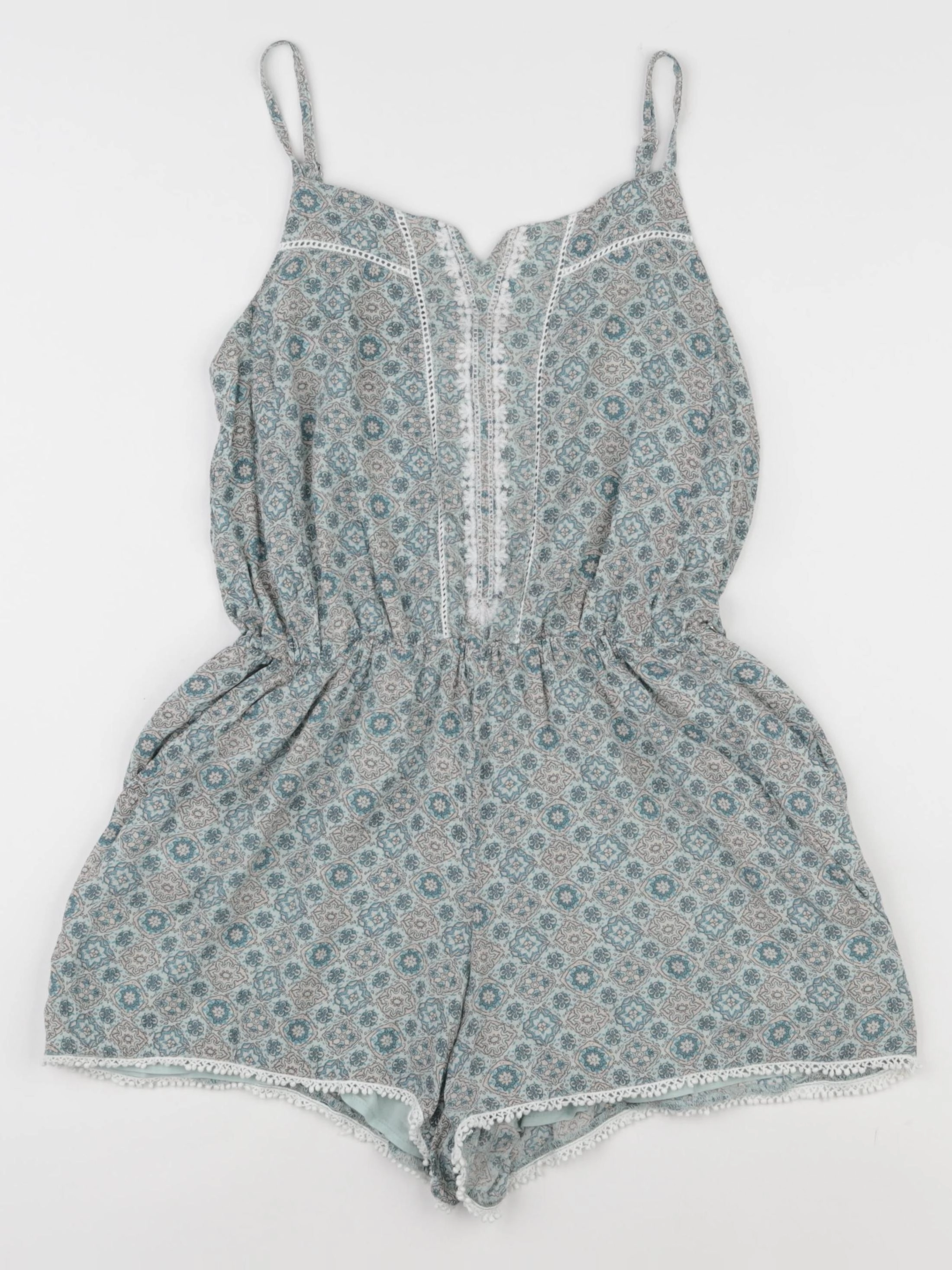 IKKS - combinaison bleu, vert - 10 ans