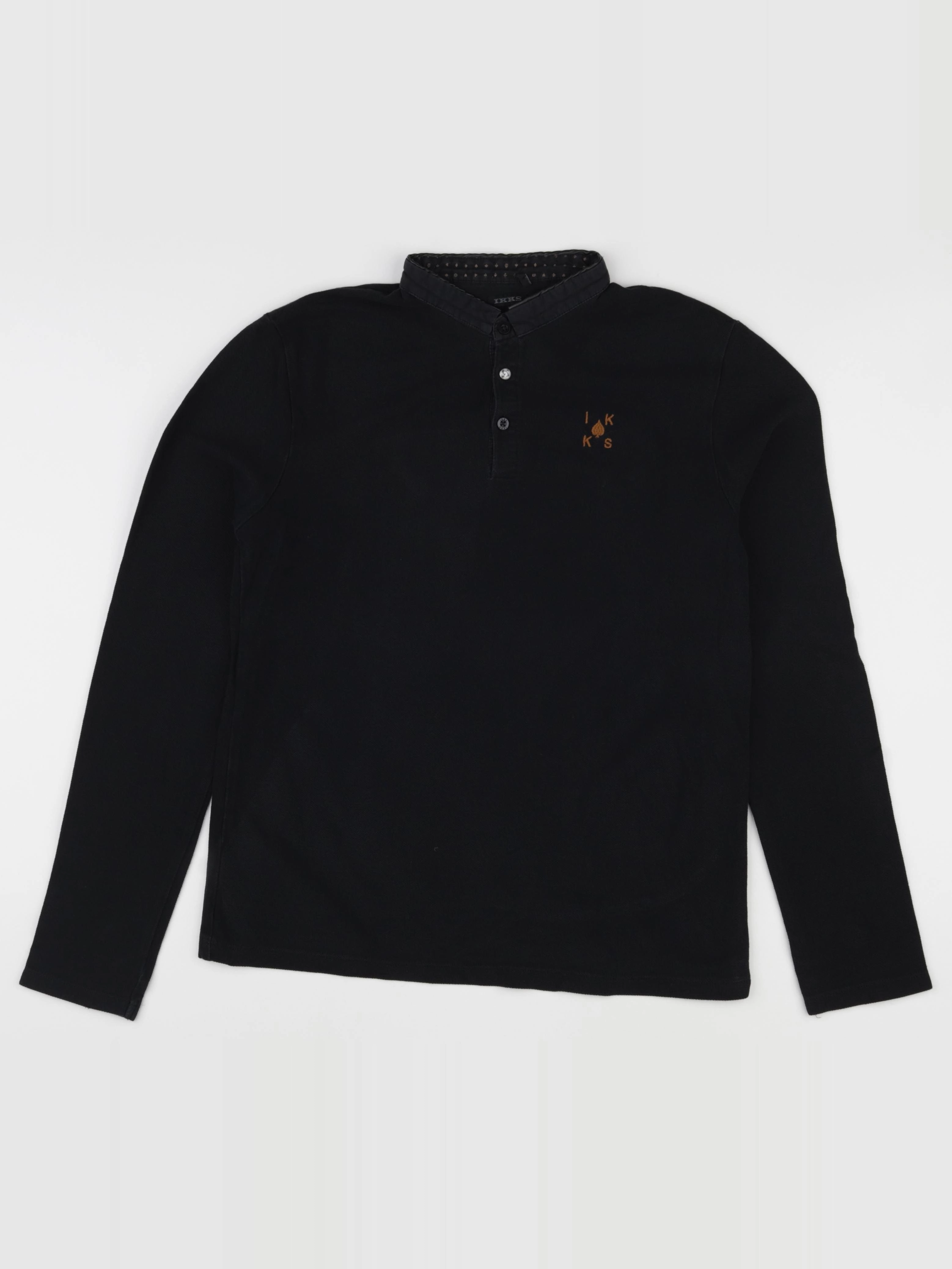 IKKS - polo noir - 14 ans