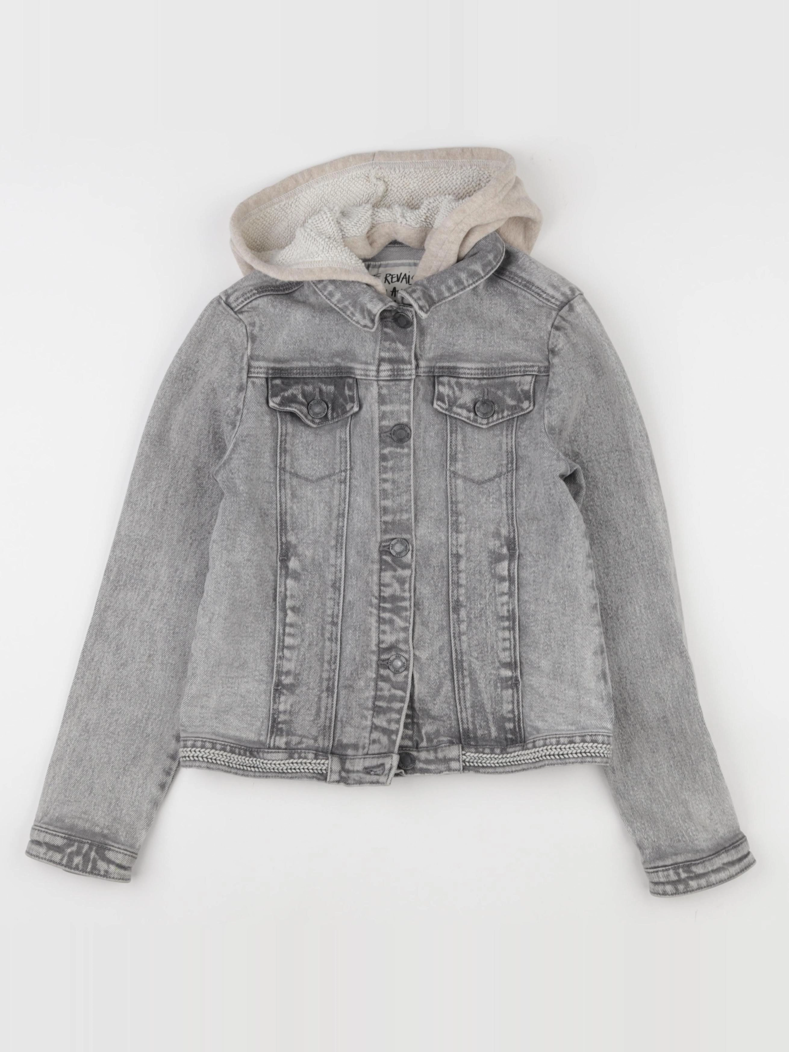 IKKS - veste gris - 10 ans