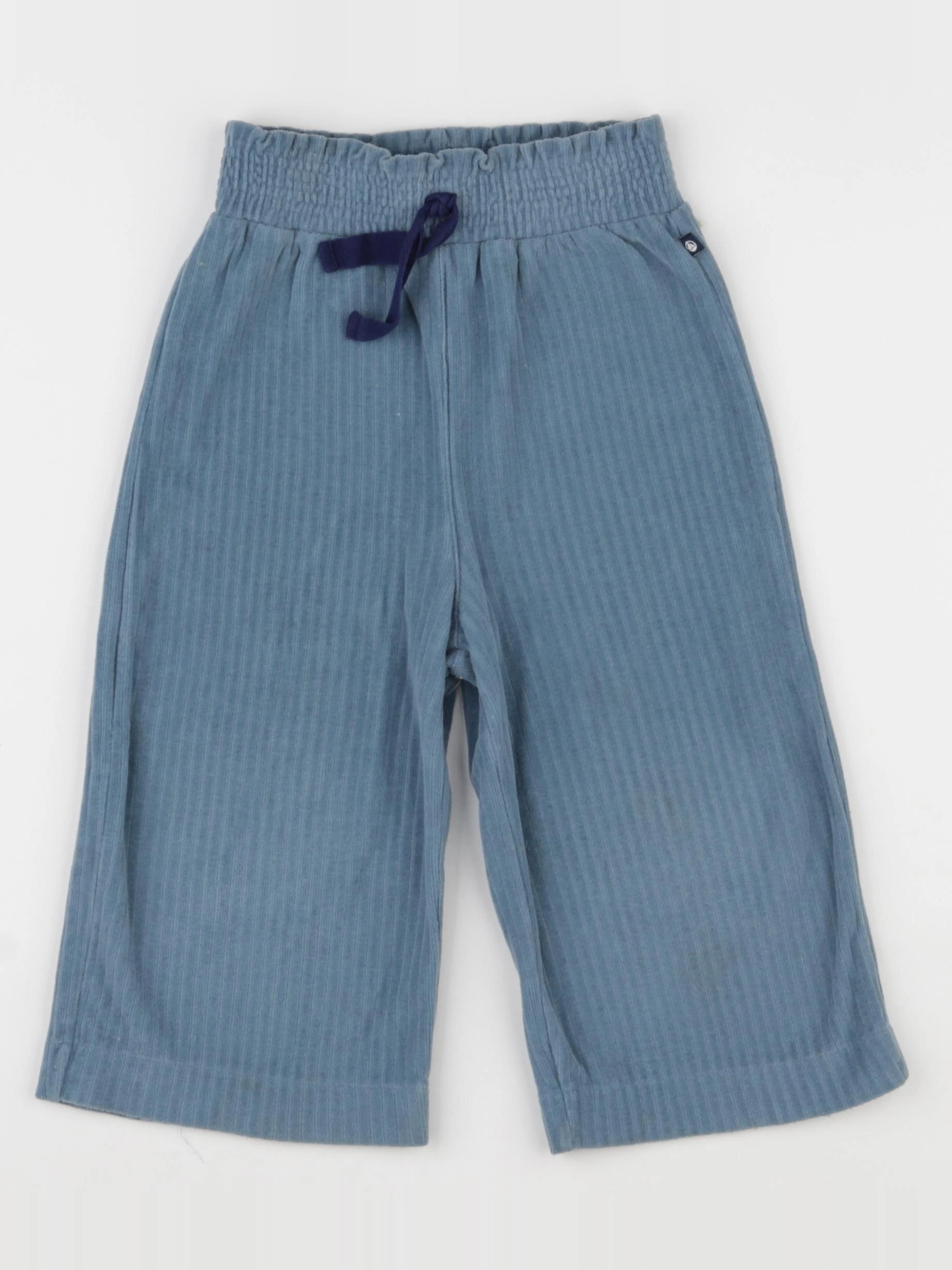 Petit Bateau - pantalon bleu - 3 ans
