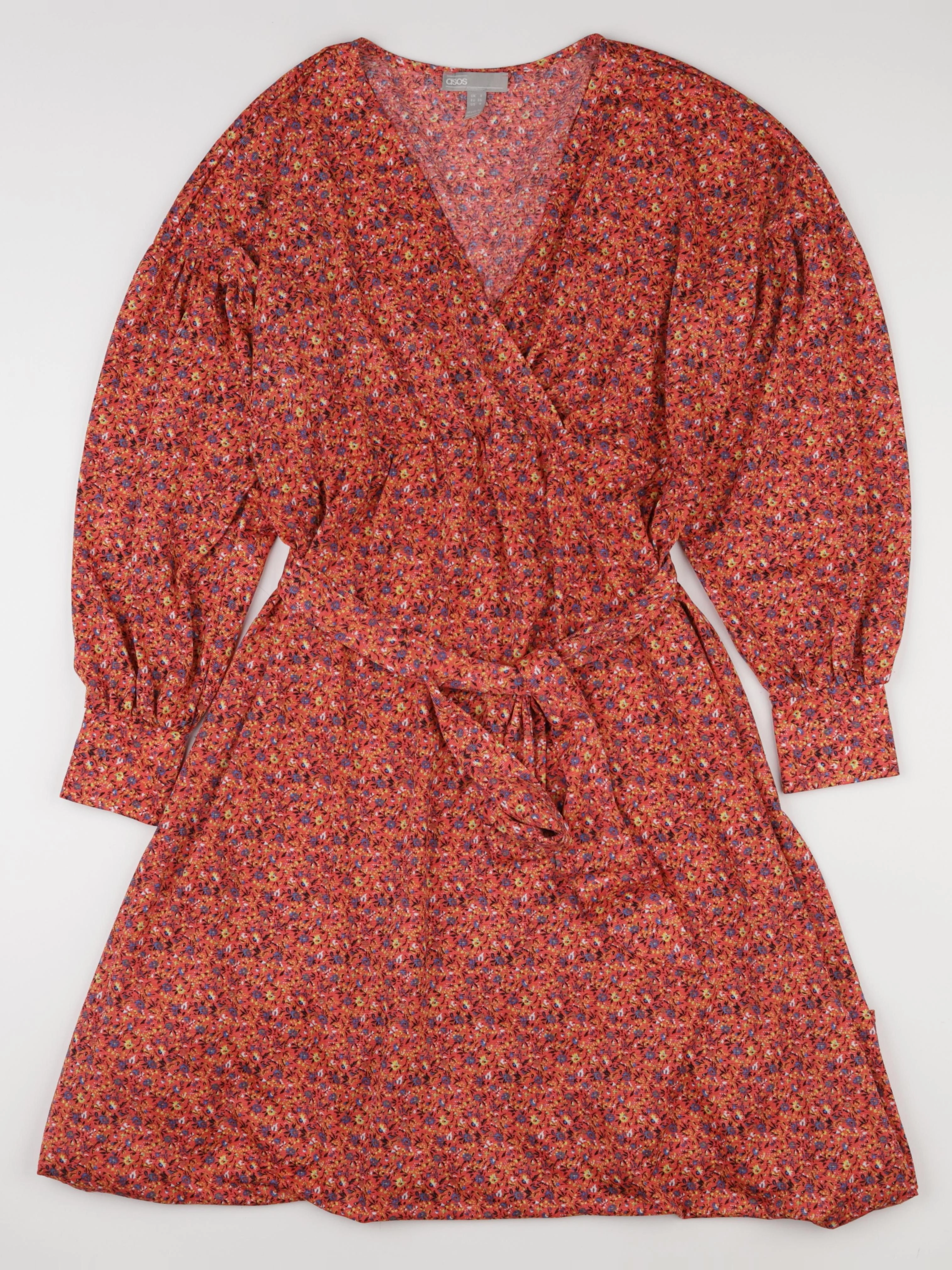 Asos - robe longue grossesse, allaitement orange - 36