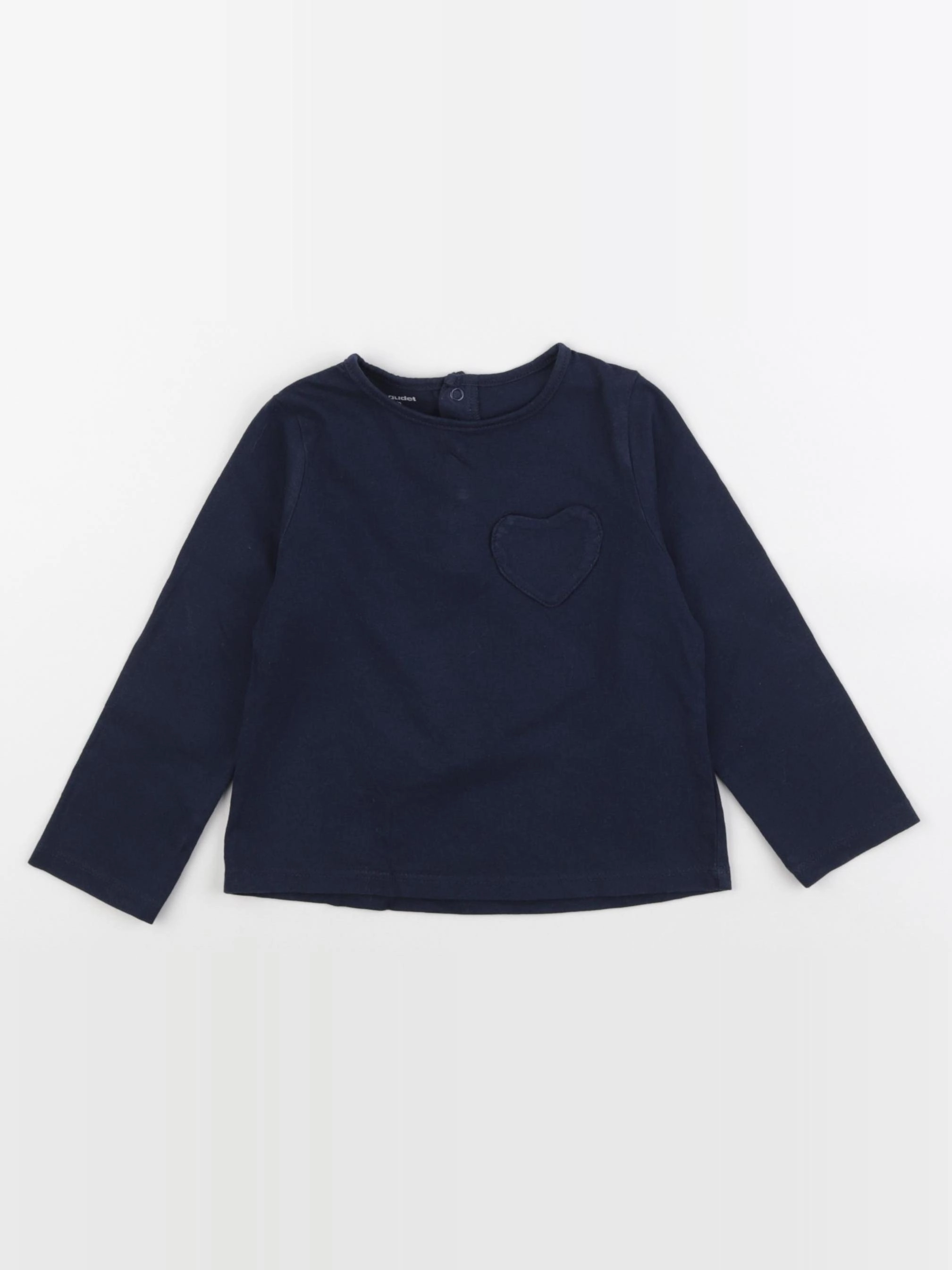 Vertbaudet - tee-shirt bleu - 24 mois