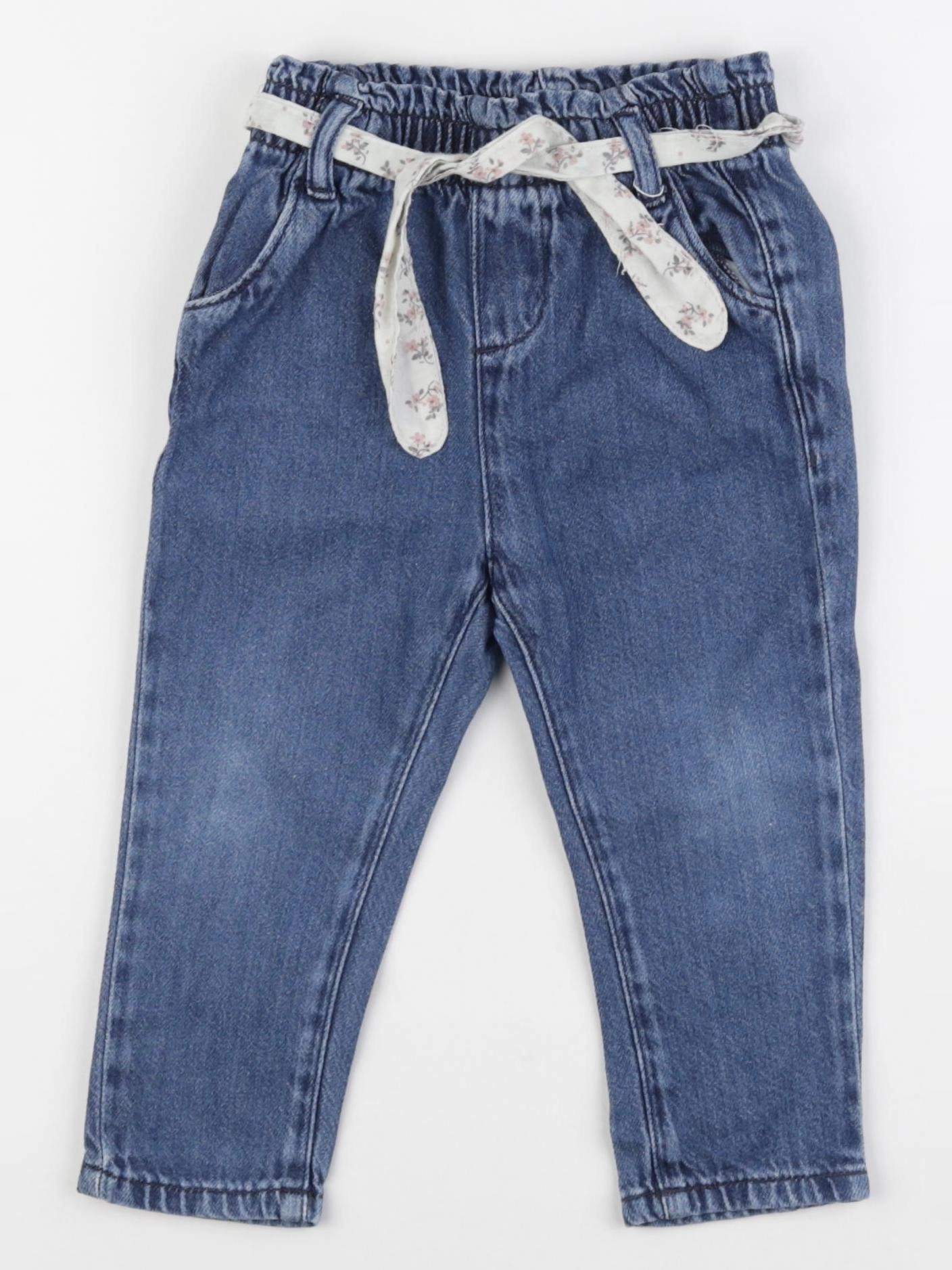 Vertbaudet - jean bleu - 18 mois