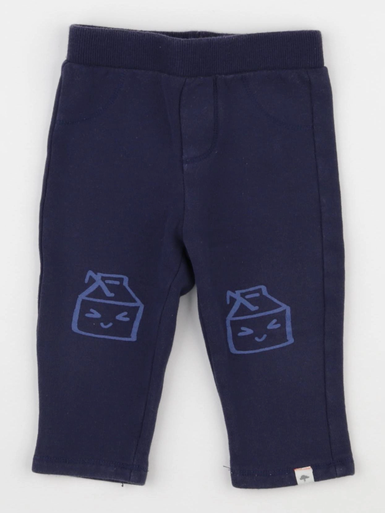 Billy Bandit - pantalon doublé bleu - 12 mois