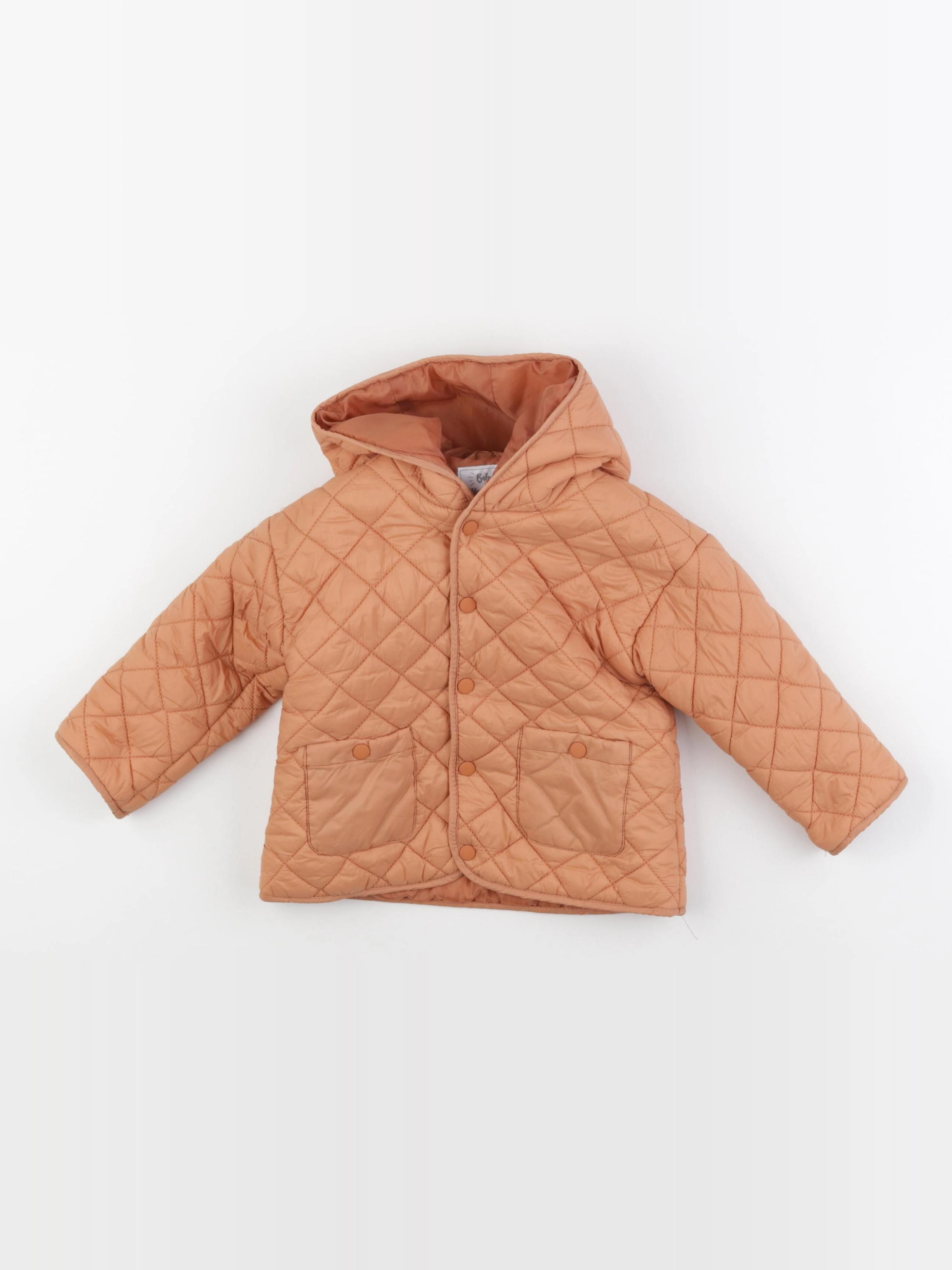 Vertbaudet - veste orange - 2 ans