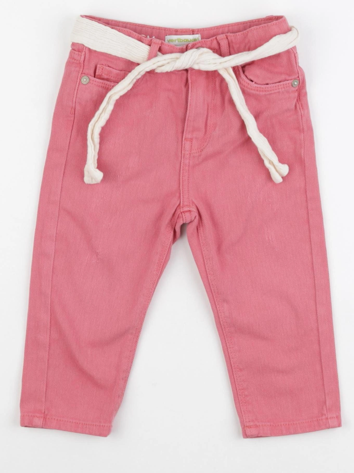 Vertbaudet - jean rose - 2 ans