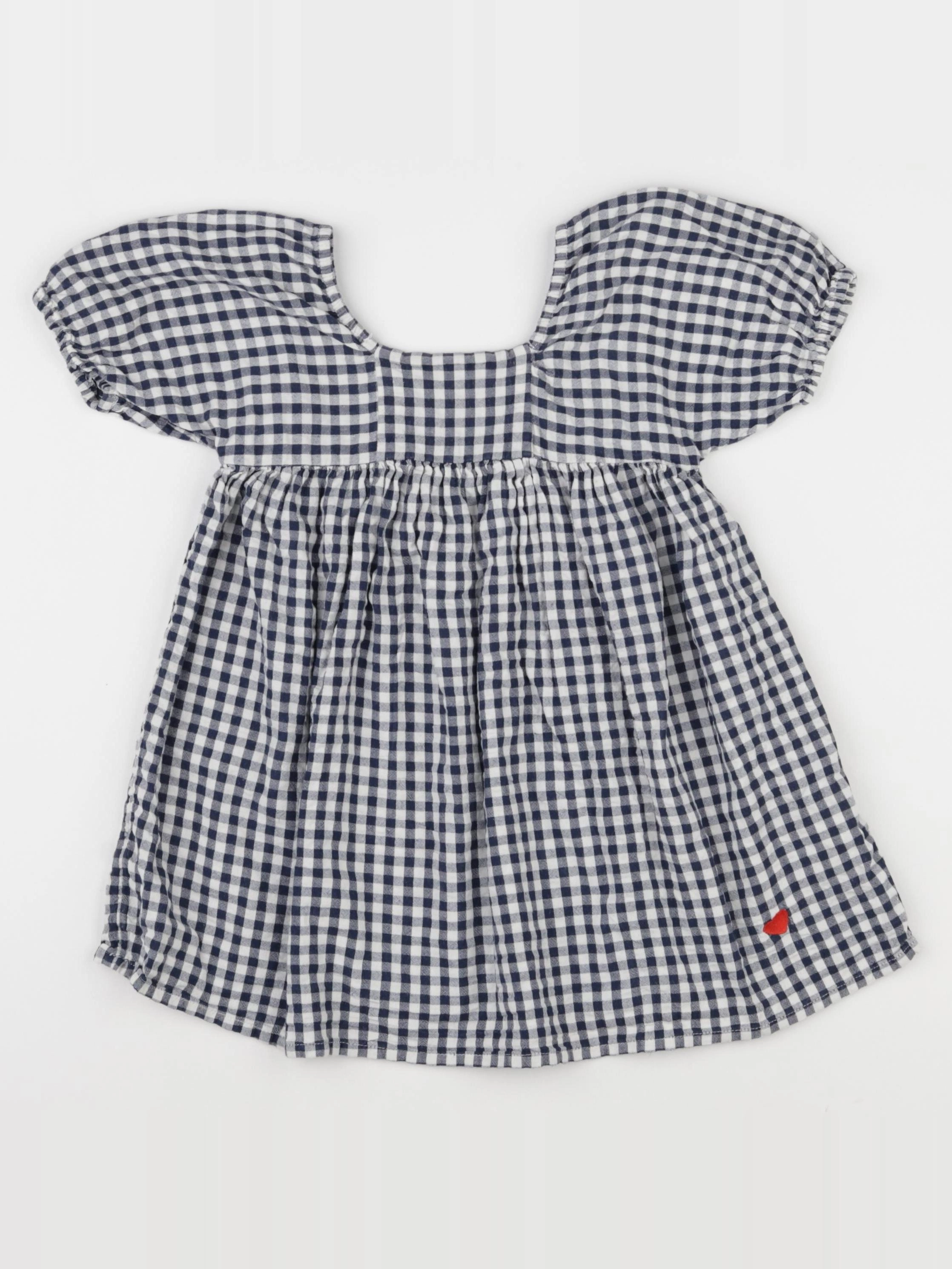 Vertbaudet - robe bleu - 3 ans